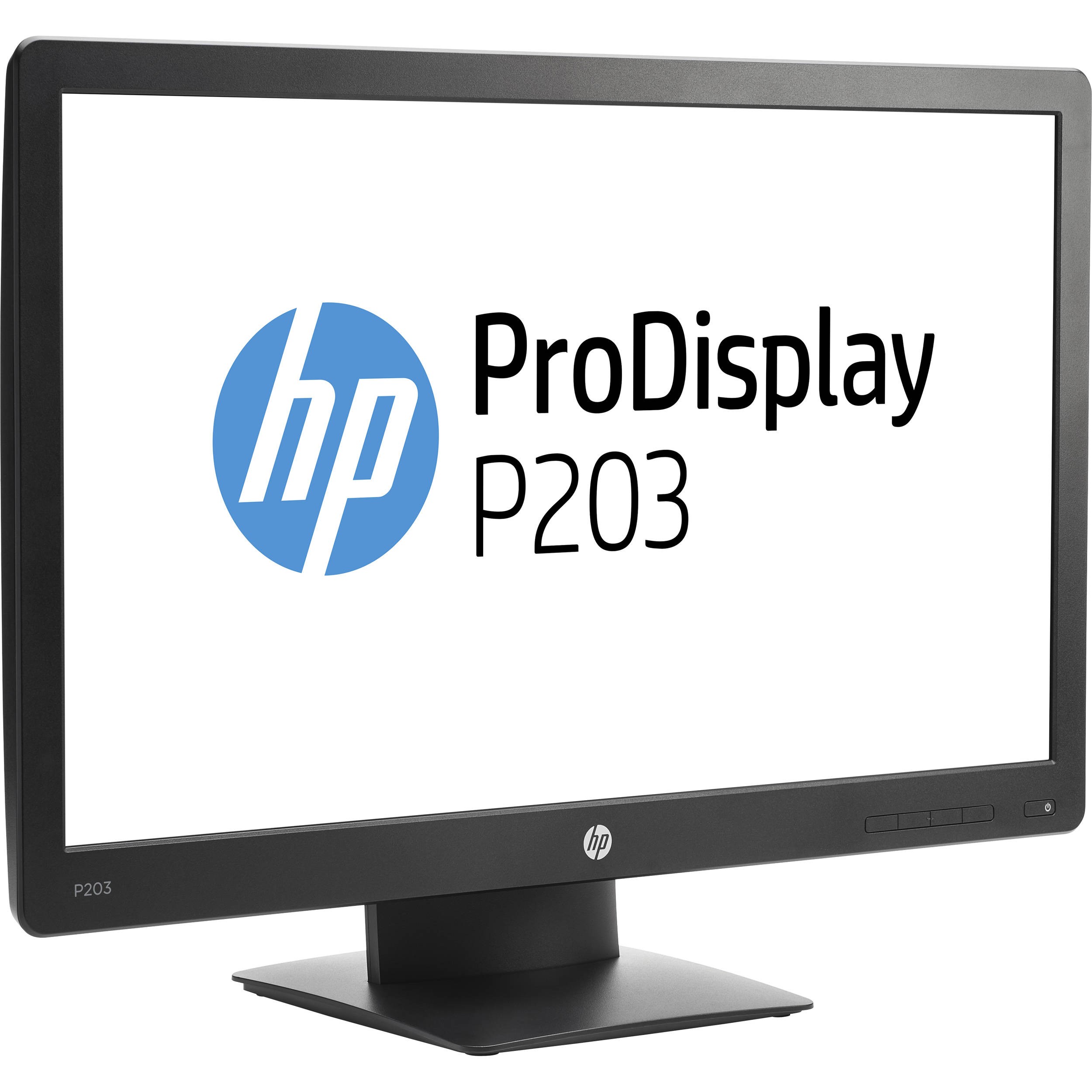 HP ProDisplay P203  20" HD+ 1600x900 16:9 LED LCD Monitor X7R53A8 OB