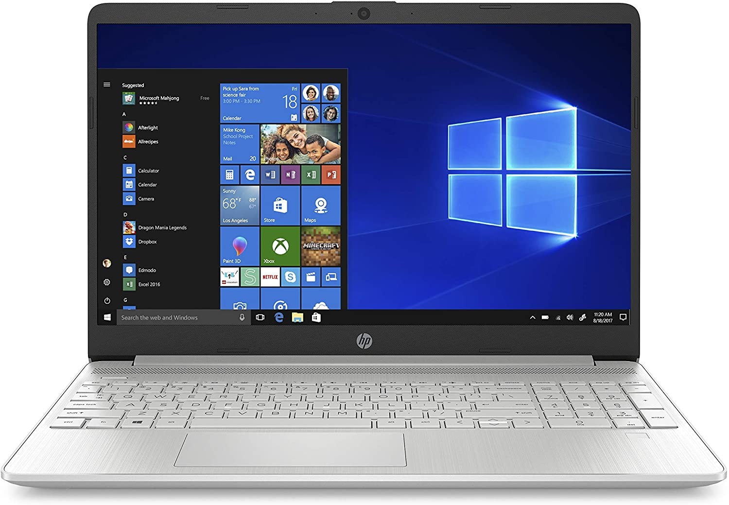 HP 15-dy1020nr 15.6" HD TouchScreen i5-1035G1 1.0GHz 8GB 512GB SSD W10H Laptop R