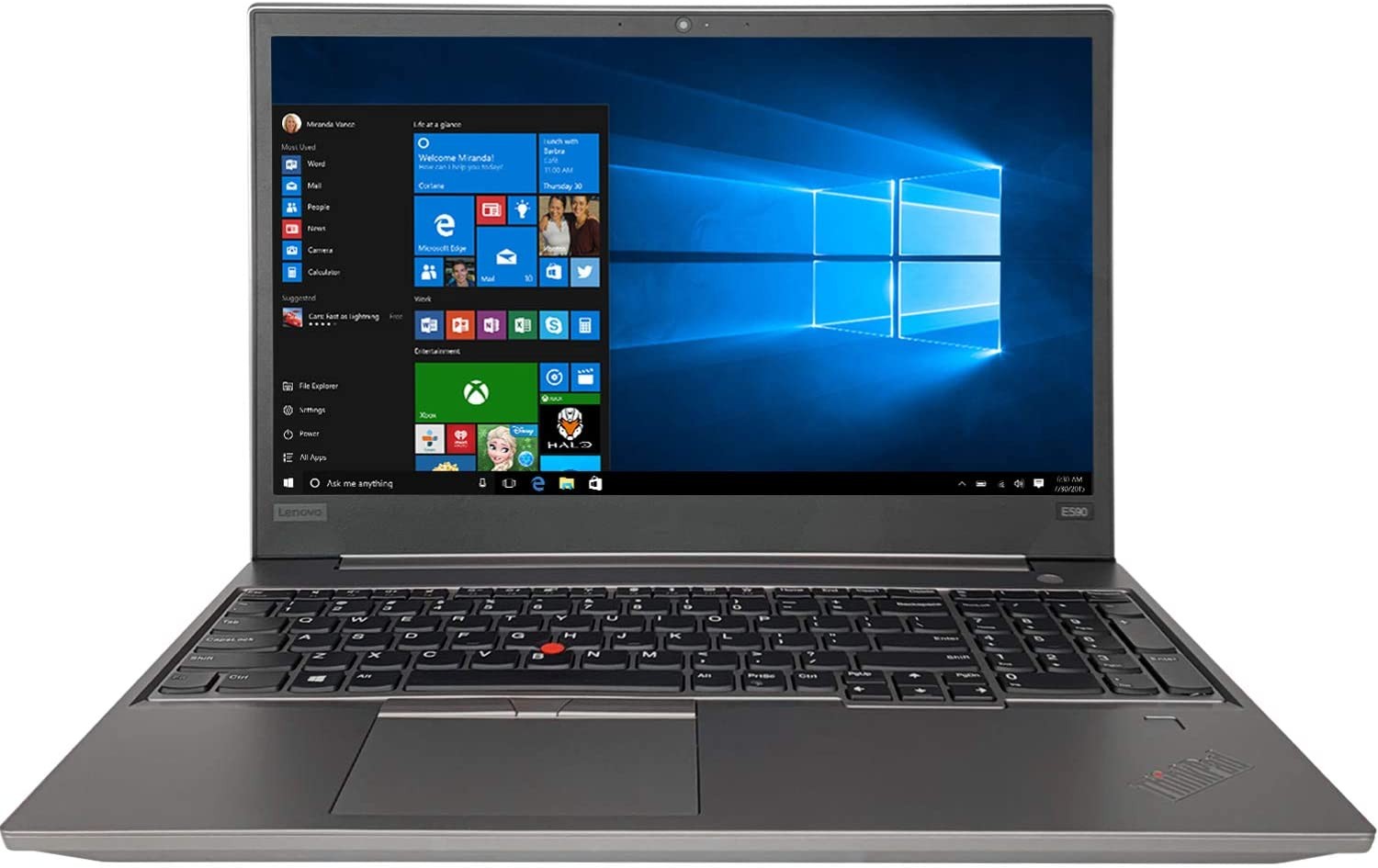 Lenovo ThinkPad E590 15.6" FHD i5-8265U 1.6GHz 8GB 256GB W10P Laptop 20NB001JUS