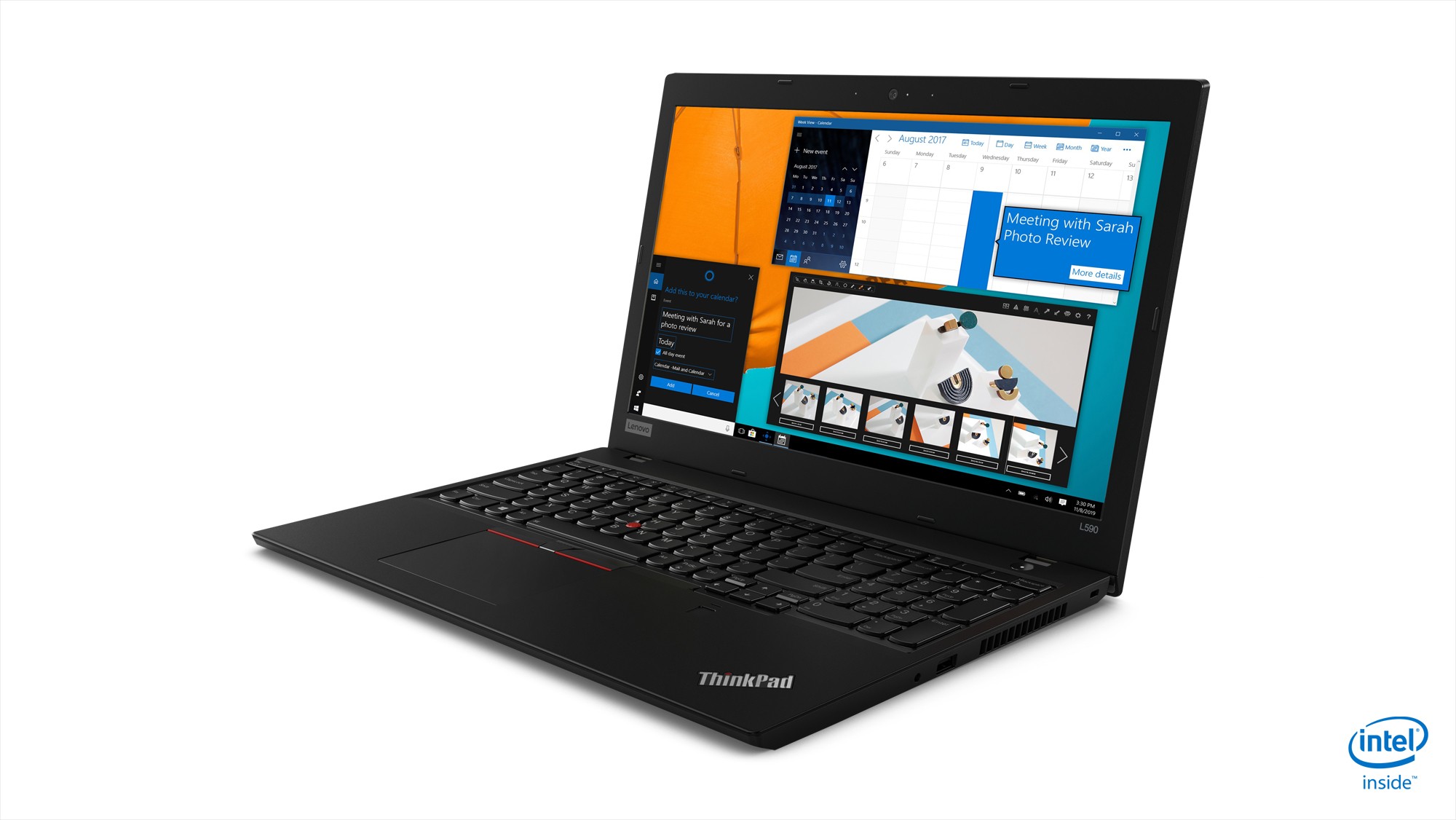Lenovo ThinkPad L590 15.6" FHD i5-8265U 1.6GHz 8GB 256GB SSD W10P Laptop