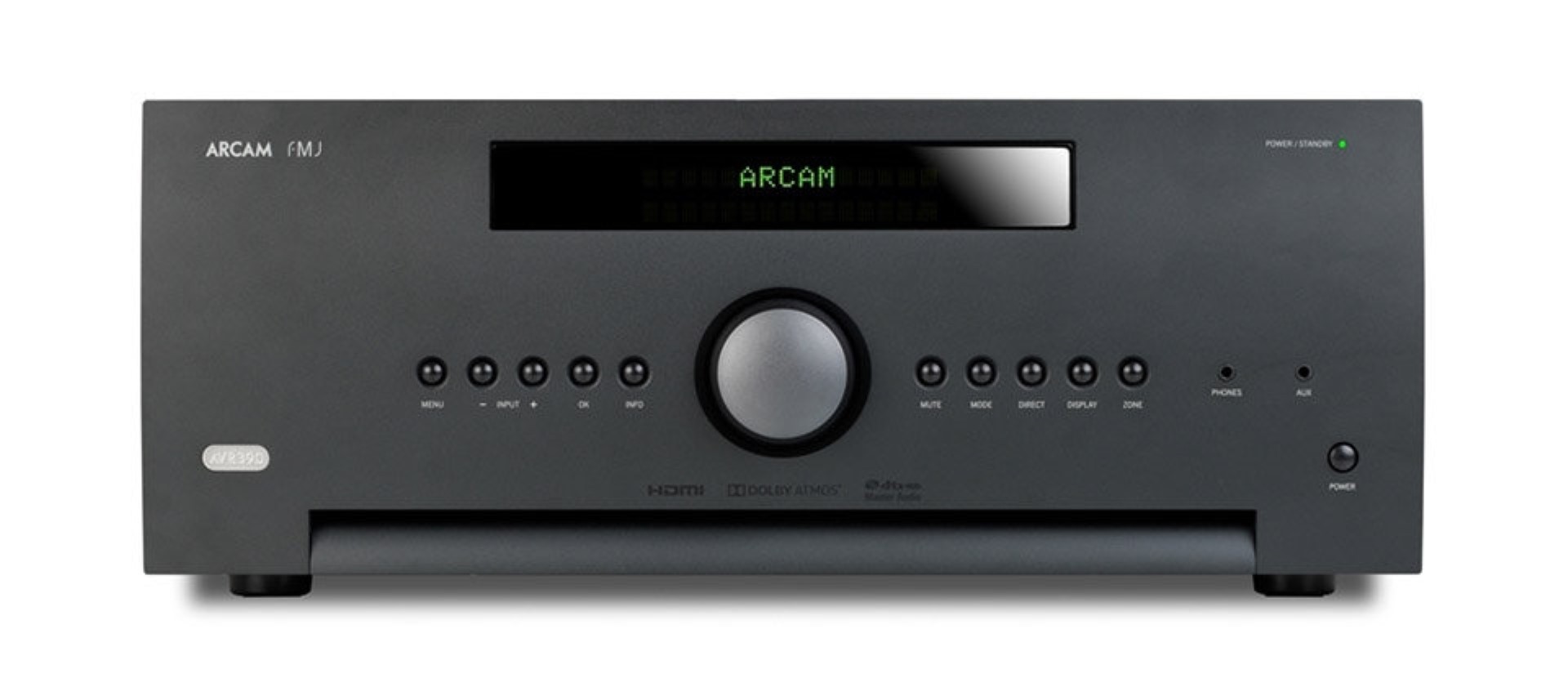 Arcam FMJ 420W 7.1.4-Ch. 4K Ultra HD A/V Home Theater Receiver AVR390 BN