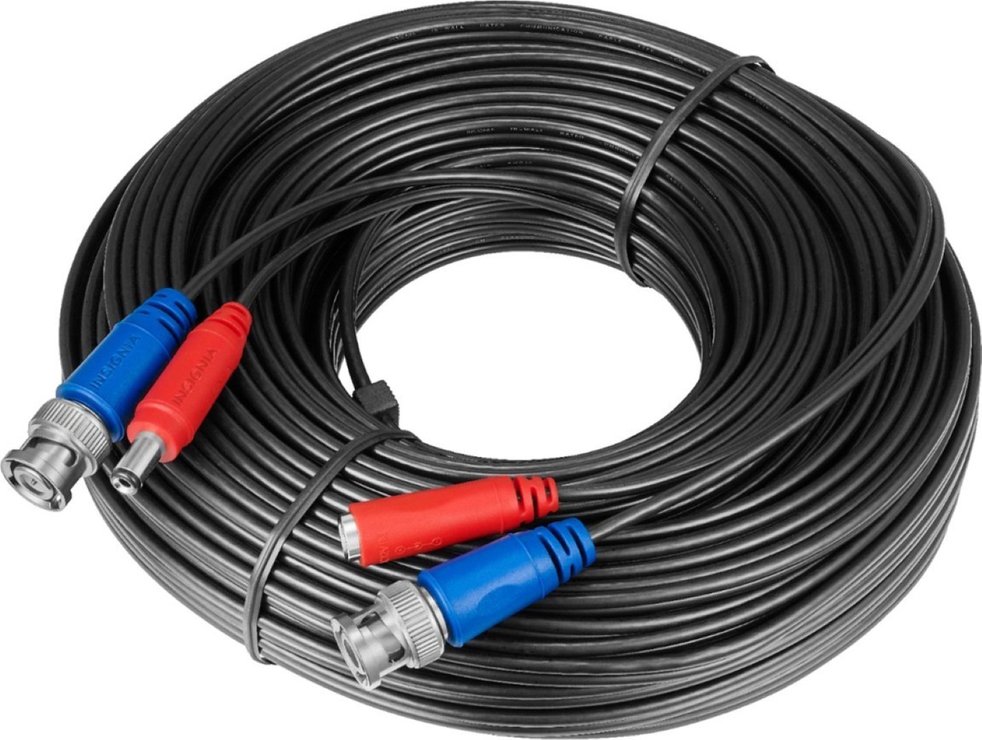Insignia 100'  Video/Power Accessory Cable - Black - BN
