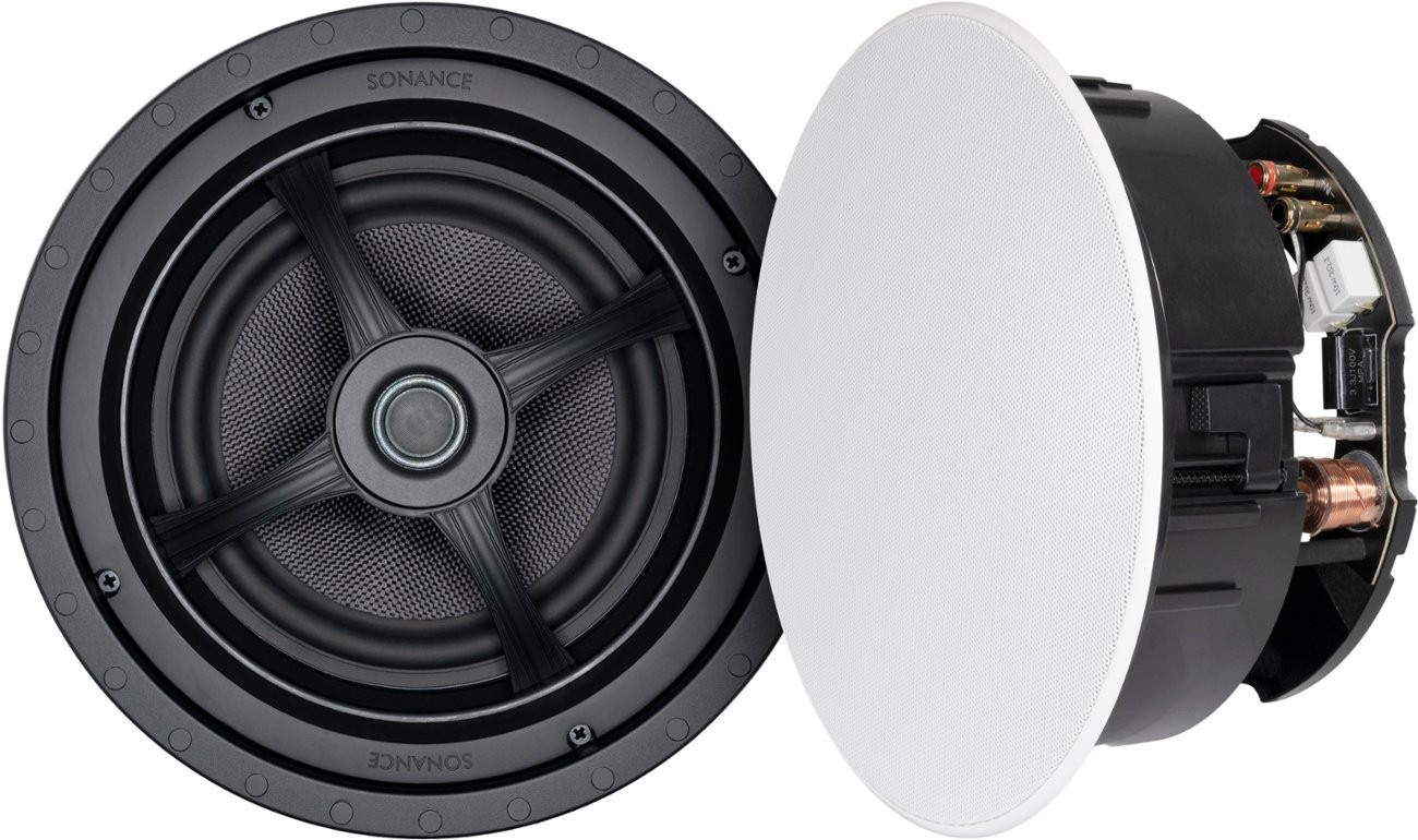 Sonance MAG8R Mag Series 8" 2-Way In-Ceiling Speakers (Pair) White - OB