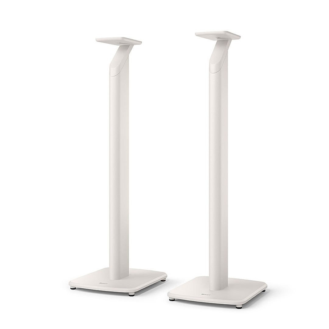 KEF S1 Floor Stand Pair S1MWH for KEF LSXII Speakers White - BN