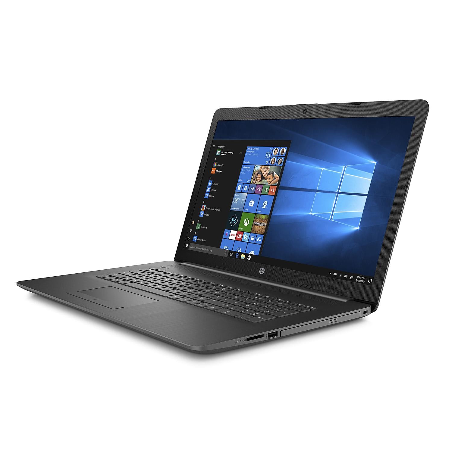 HP 17-by1085cl 17.3" HD+ TouchScreen i7-8565U 1.8GHz 8GB 512GB SSD W10H Laptop
