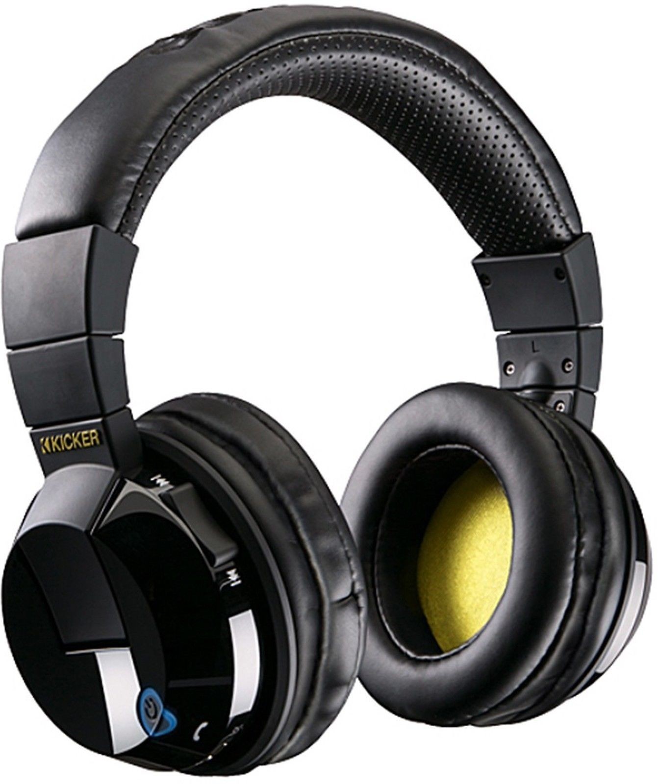 Kicker HP402BTB Tabor Bluetooth Wireless Headphones Black