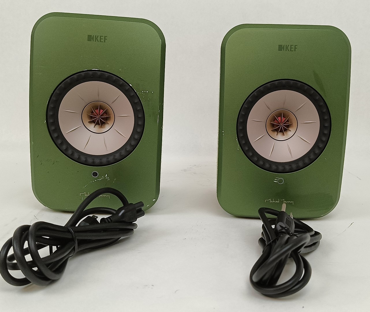 KEF LSXII Wireless Bookshelf Speakers (Pair) - Green - U