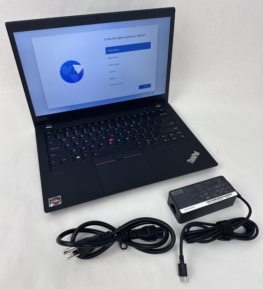 Lenovo ThinkPad T14 14" FHD Razen 5 Pro 4650U 16GB 256GB SSD W11P U
