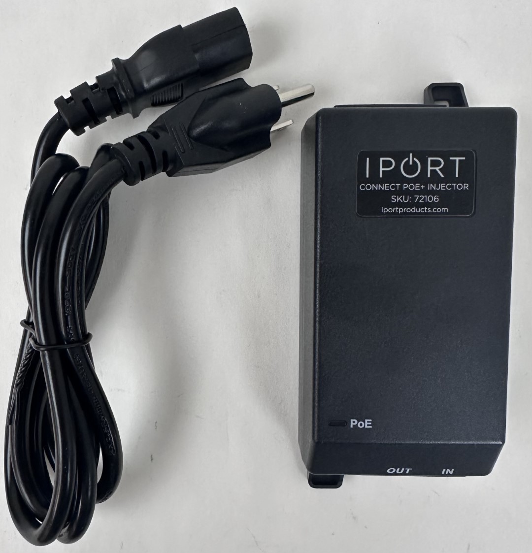iPort Connect Pro 30W Poe+ Injector 72106 OB
