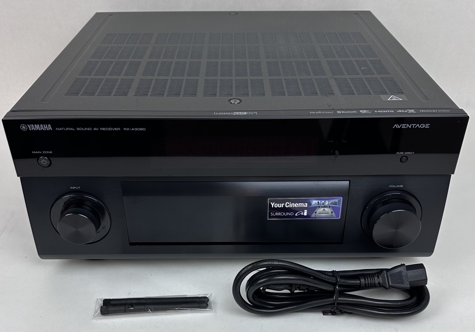 Yamaha AVENTAGE RX-A3080 9.2-Channel AV Receiver with MusicCast