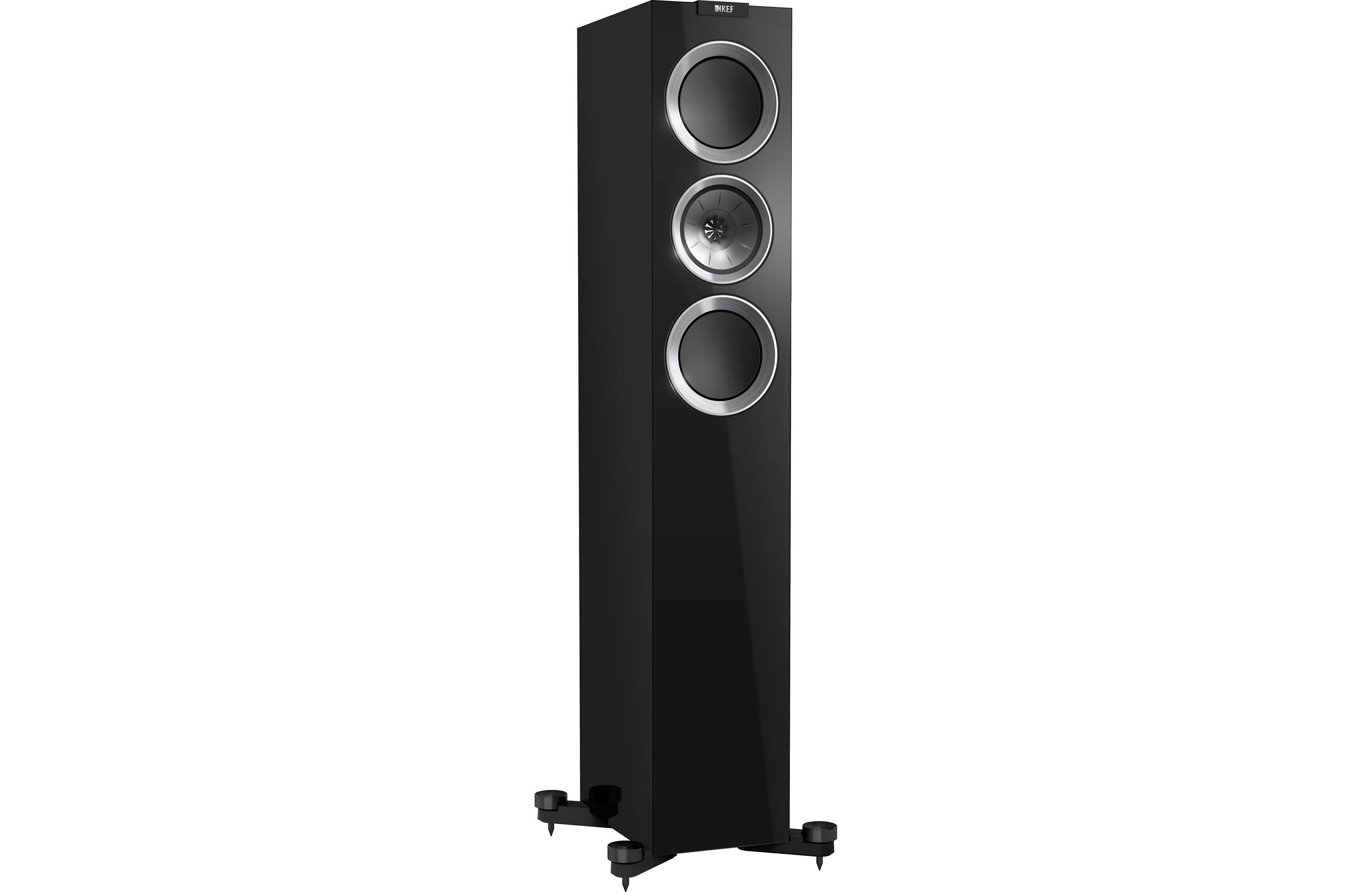 KEF R500 Floor-standing speaker 1 (one) speaker - Gloss Black