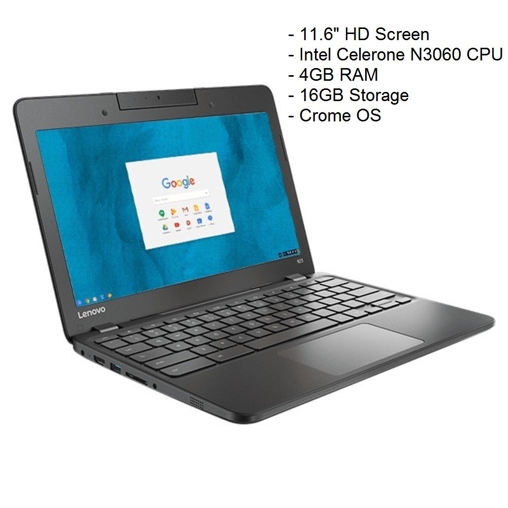 Lenovo N23 11.6" HD Screen Intel N3060 4GB 16GB Chrome OS Grade A Chromebook R
