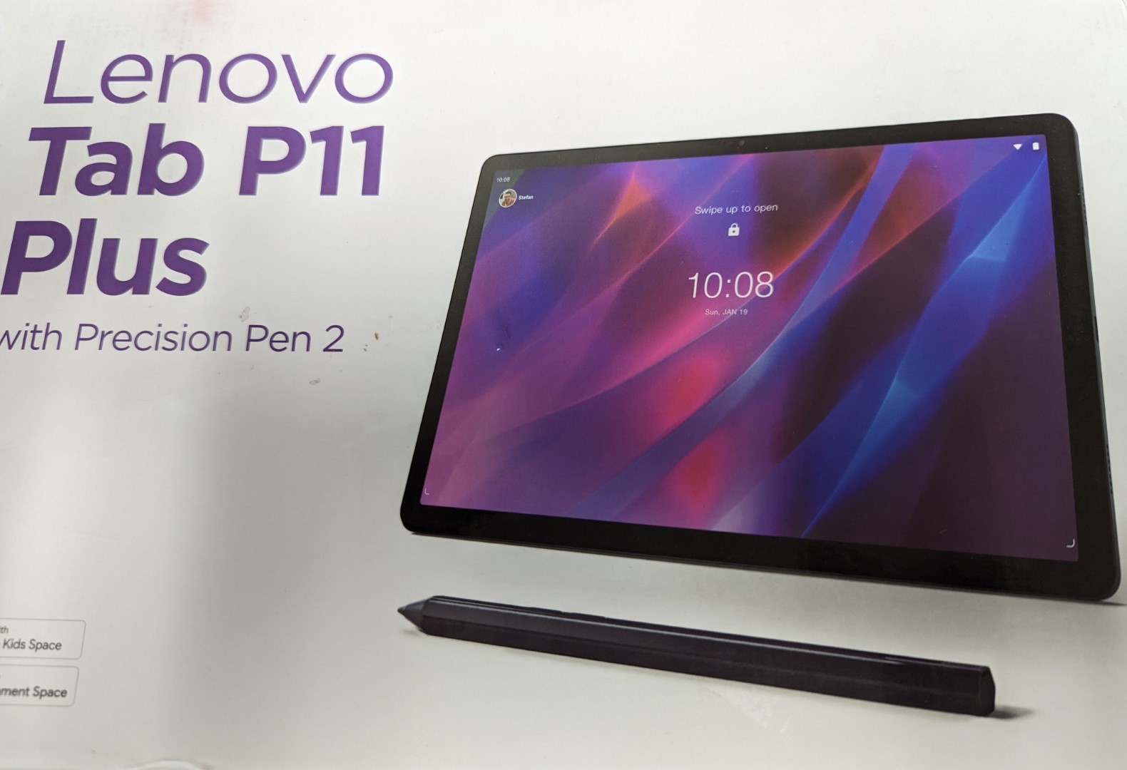 Lenovo Tab P11 Plus Tablet 11" 2000x1200 Touch Helio G90T 4GB 64GB Android + Pen