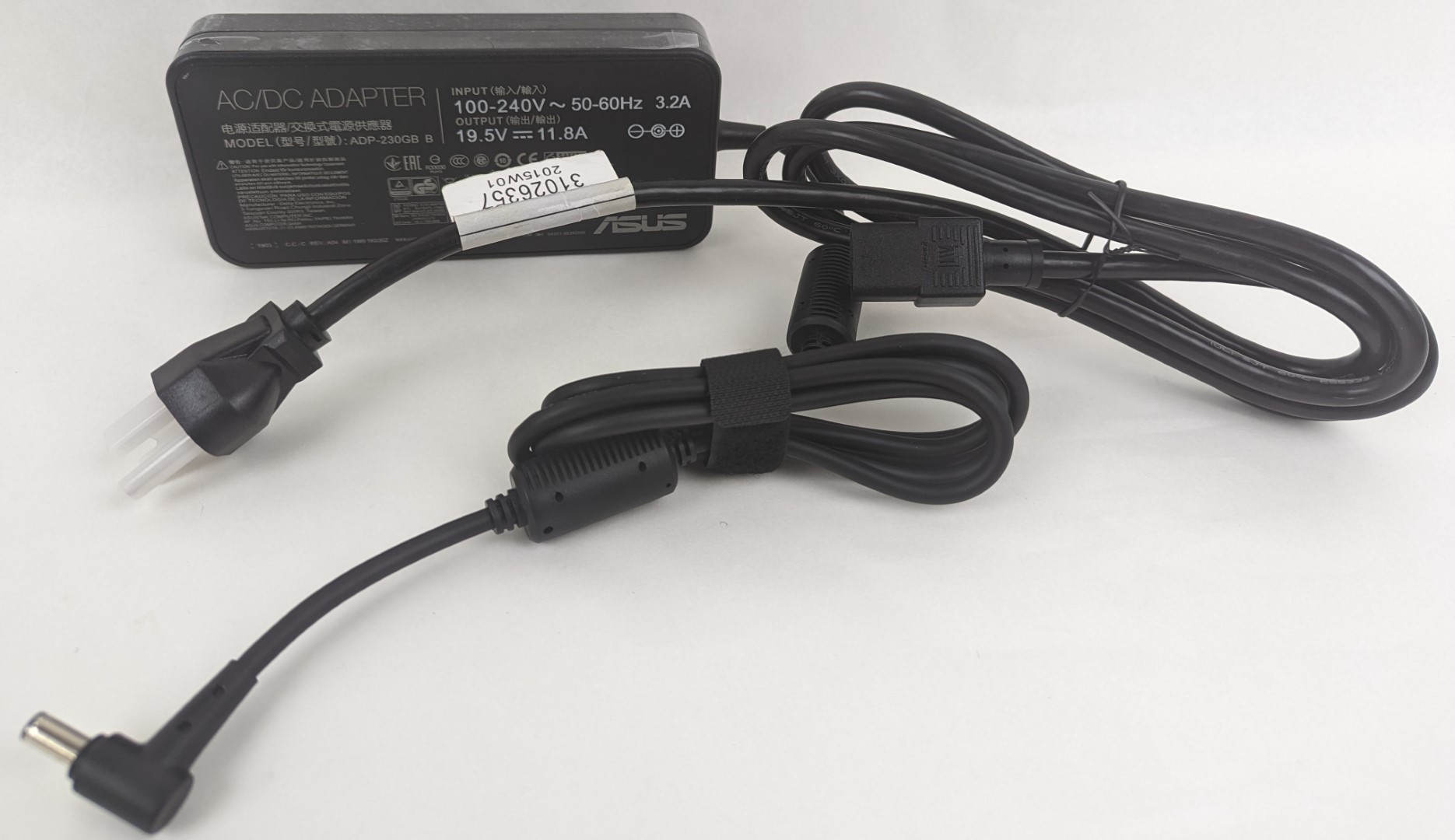 Asus ADP-230GB B 230W 19.5V 11.8A  Power Supply Charger AC Adapter 6.0*3.7mm