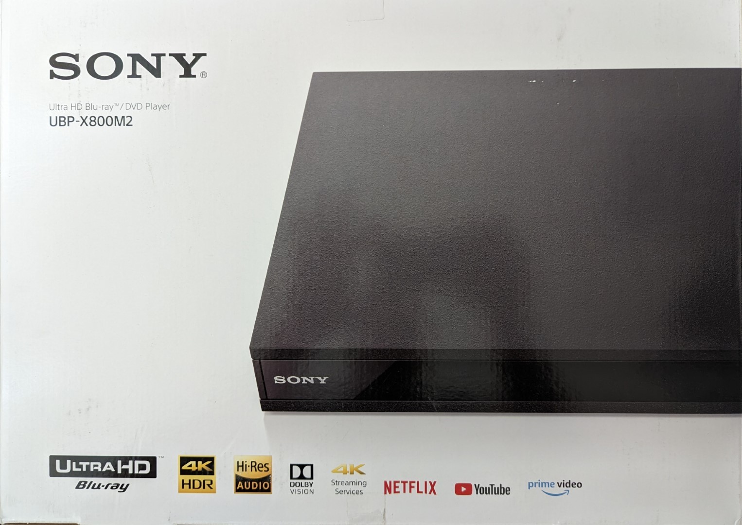 Sony UBP-X800M2 4K UHD Blu-ray Player 