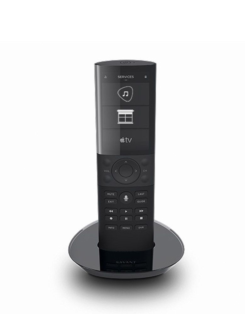 Savant Pro REM-1100-00 Black Touchscreen Single Room Universal Remote Control