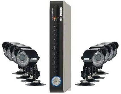 Lorex LH1888 8Ch 500GB DVR + 8x HD Cameras LH1888 Cables are not included OB