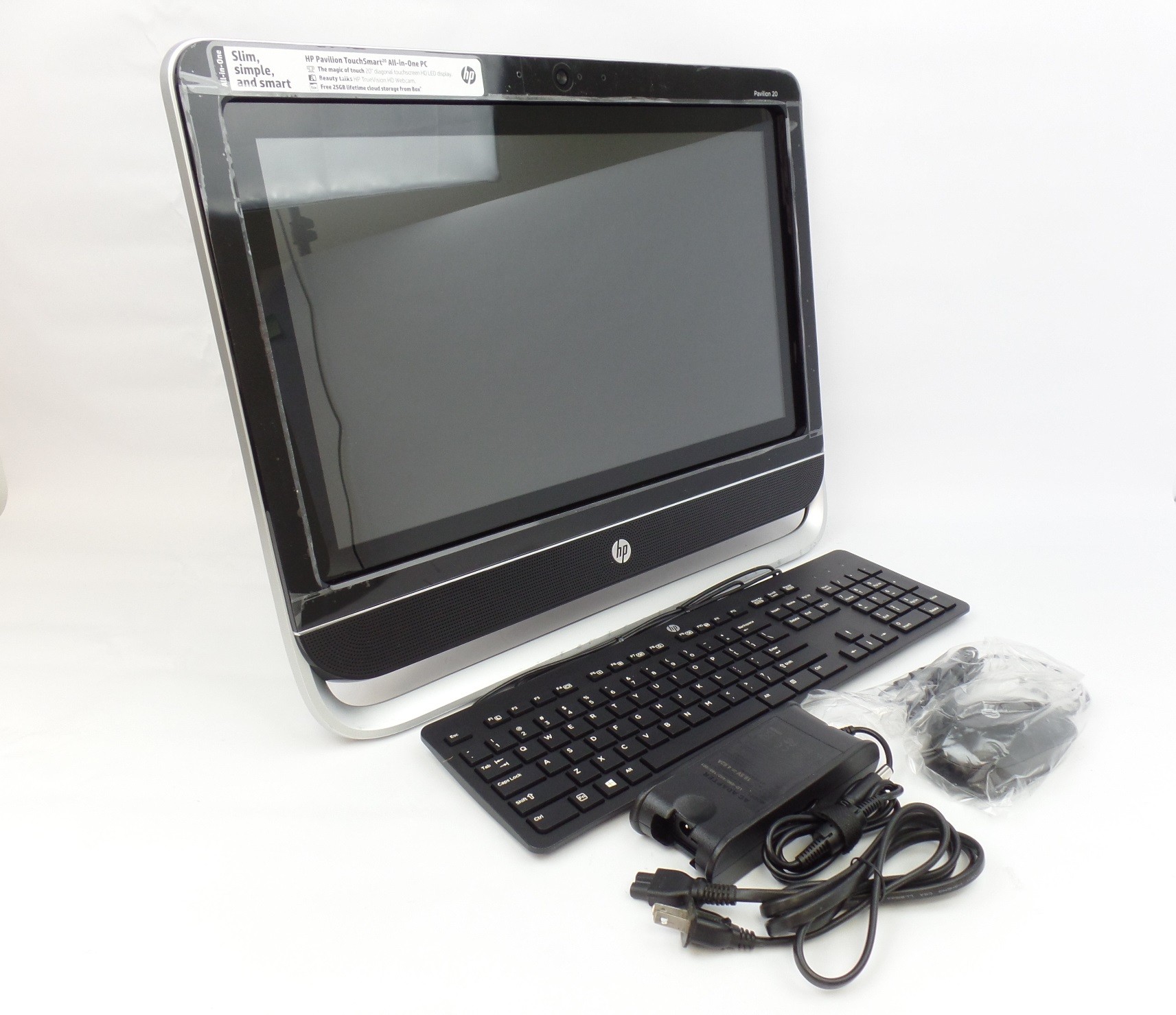 HP Pavilion TouchSmart 20-f394 20" HD TouchScreen AMD A4-5000 4GB 500GB W10H AIO