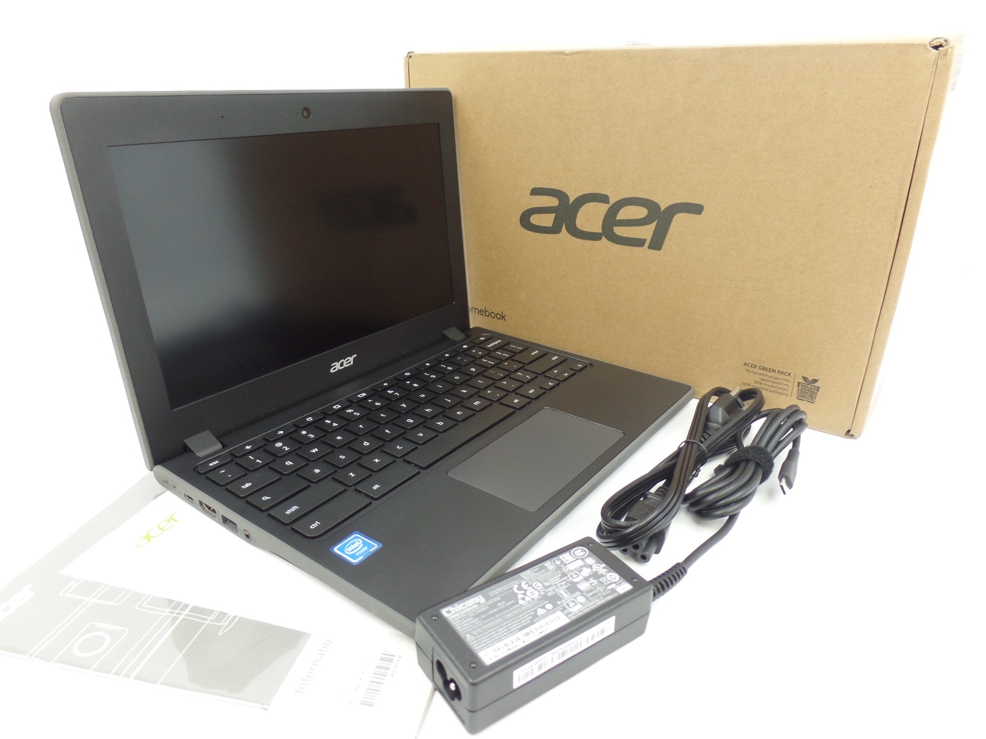 Acer Chromebook 11 C771-C4TM 11.6" HD Celeron 3855U 4GB 32GB Chrome laptop SD
