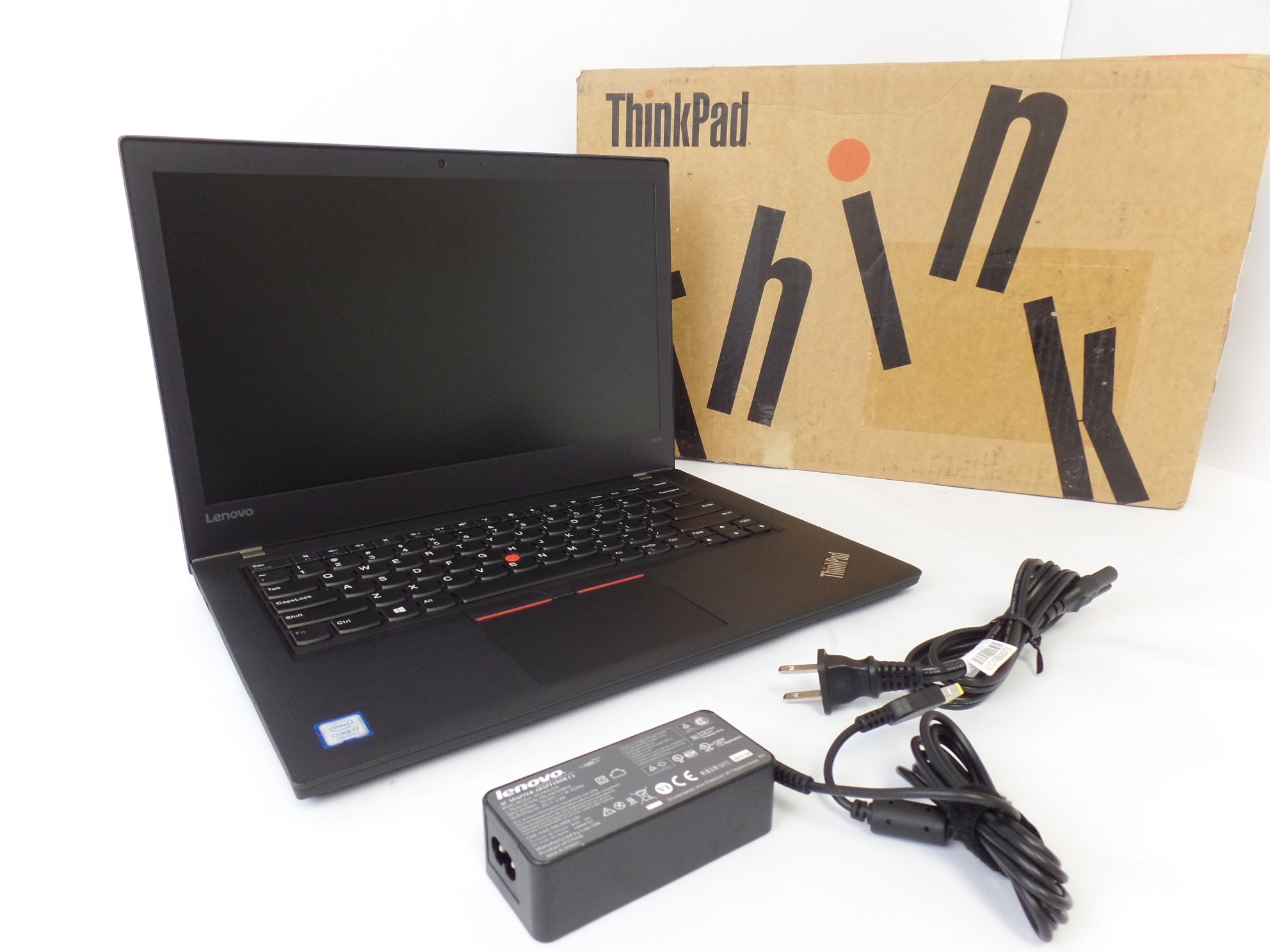 Lenovo ThinkPad T470 14" HD i7-7500U 2.7GHz 8GB 500GB HDD W10P 20HD Laptop OB