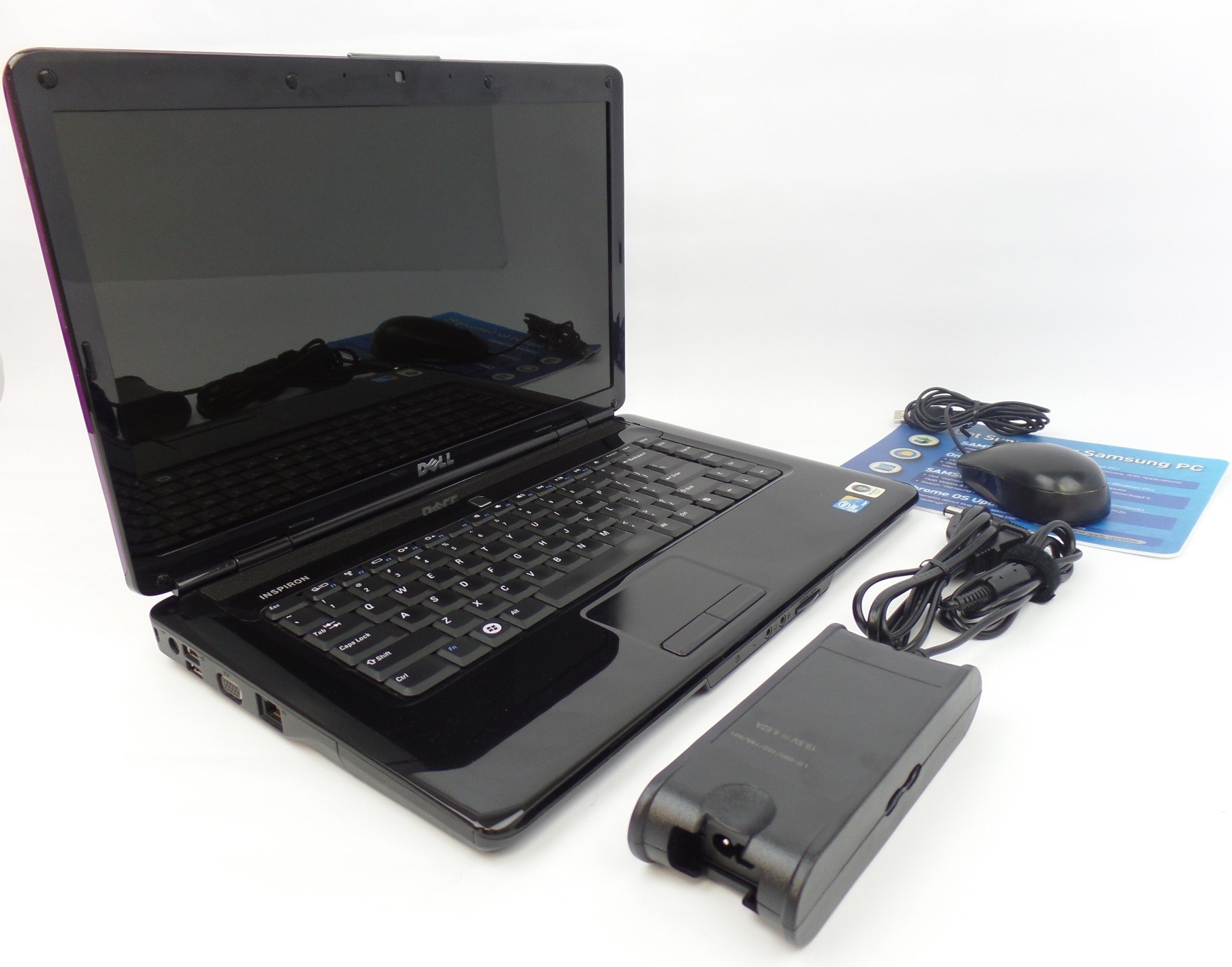 Dell Inspiron 1545 15.6" HD Core 2 Duo T6500 2.1GHz 4GB 250GB HDD W7P Laptop U1