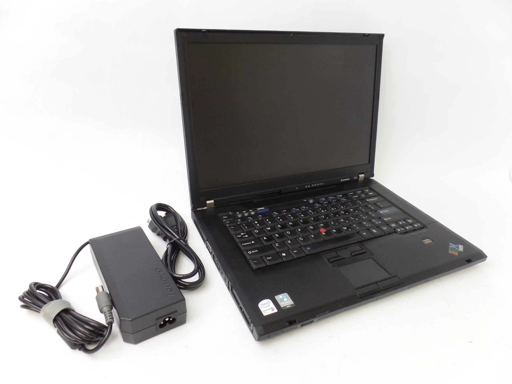 Lenovo ThinkPad T60 15.4" Core2 T5600 1.83GHz 4GB 160GB W7P No WebCam Laptop