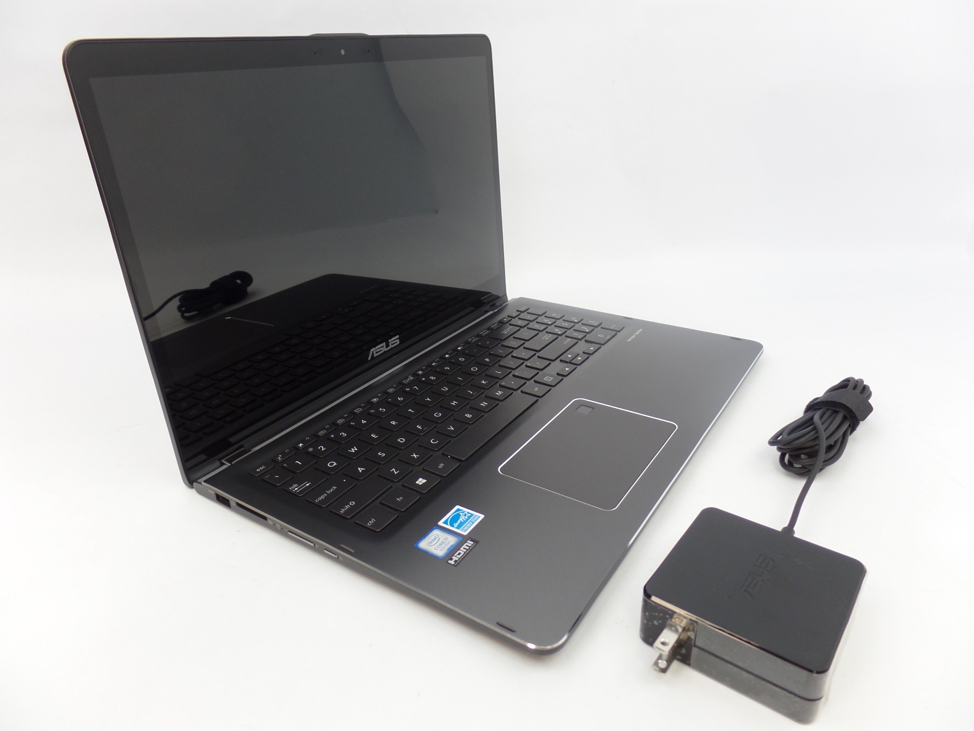 ASUS Q525UA-BI7T11 15.6" FHD Touch i7-8550U 1.8GHz 16GB 2TB W10H 2in1 Laptop SD