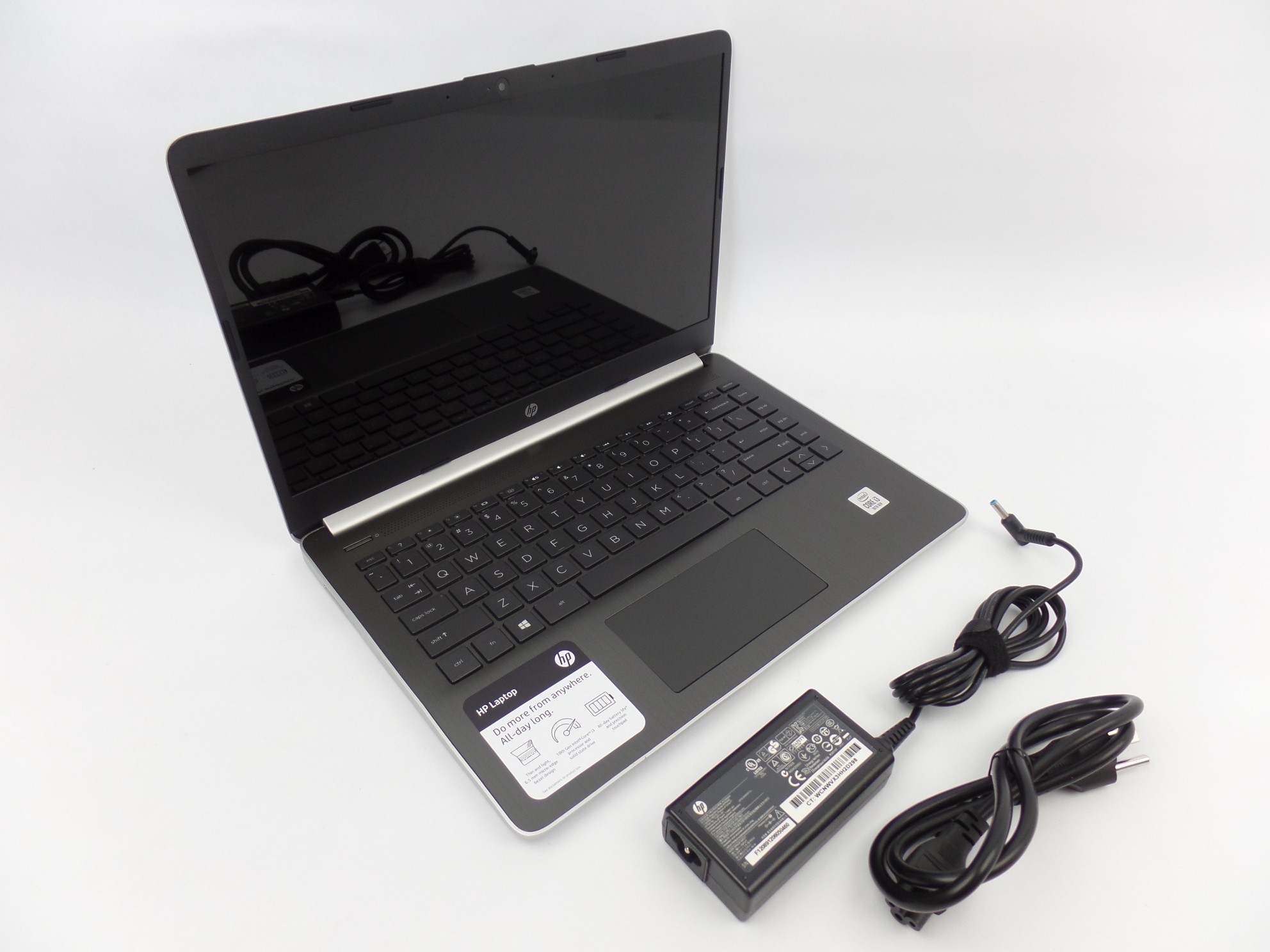 HP Notebook 14-dq1030ca 14" FHD i5-1035G1 8GB 512GB SSD W11H Laptop 7ZX72UA