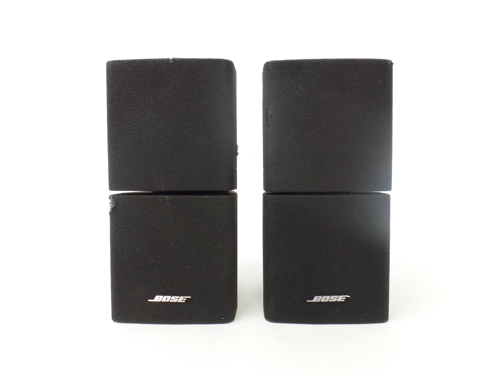 One pair (2 Speakers) Double Cube Speakers for Bose Acoustimass Black
