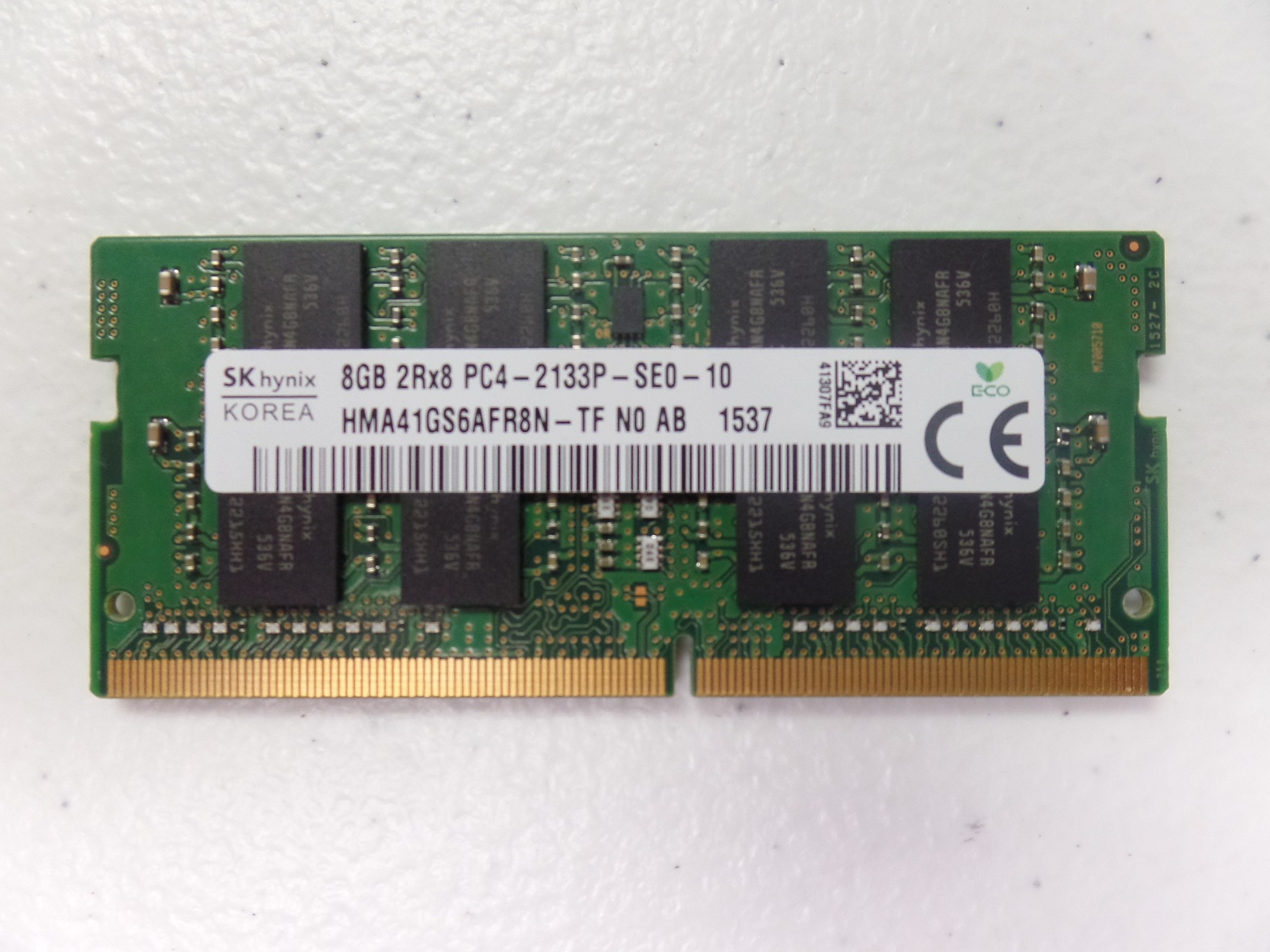 Hynix 8GB DDR4 PC4-2133P-SE0-10 2133Mhz SODIMM Laptop RAM HMA41GS6AFR8N-TF NO AB