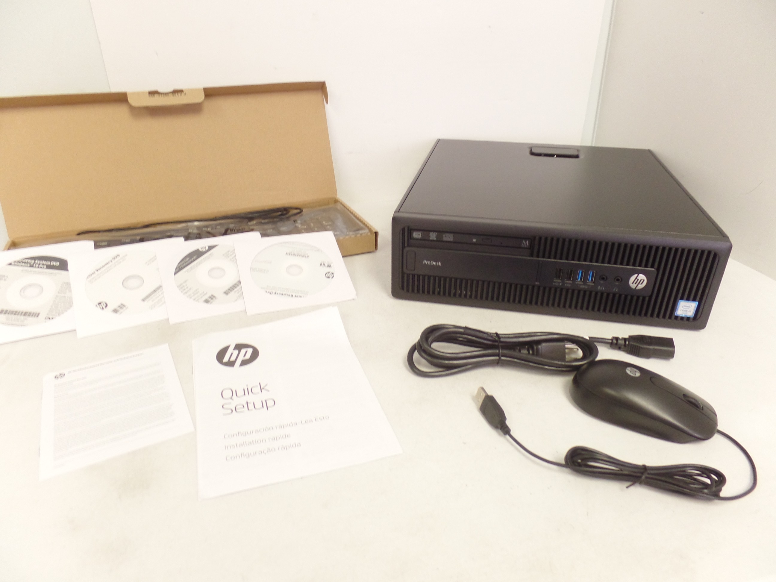 HP ProDesk 600 G2 SFF Desktop PC i5-6500 3.2GHz 8GB 1TB HDD W10P P5U71UT O