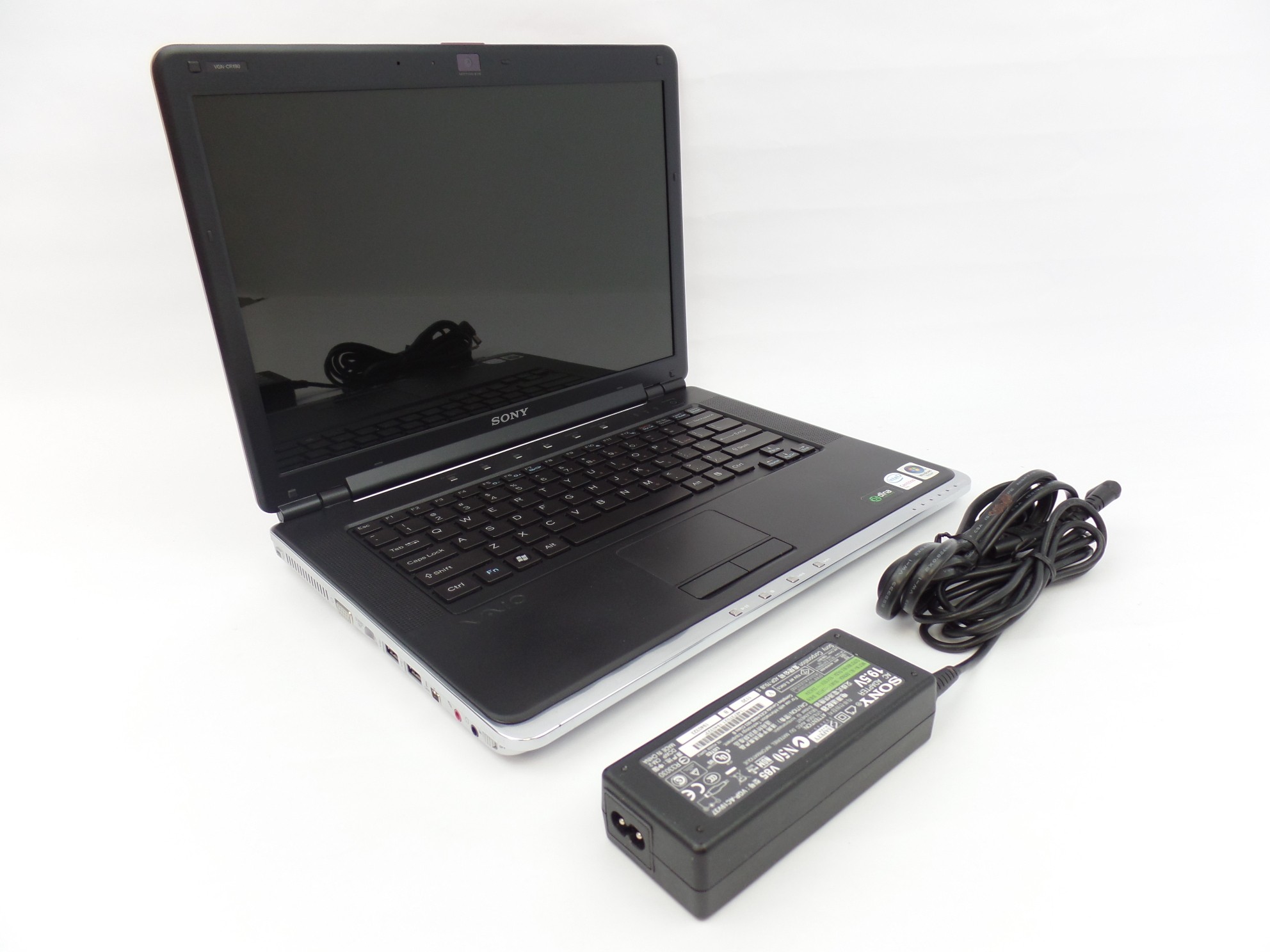 Sony VAIO VGN-CR190 14.1" Core 2 Duo T7100 1.8GHz 3GB 200GB PCG-5G2L Red Laptop