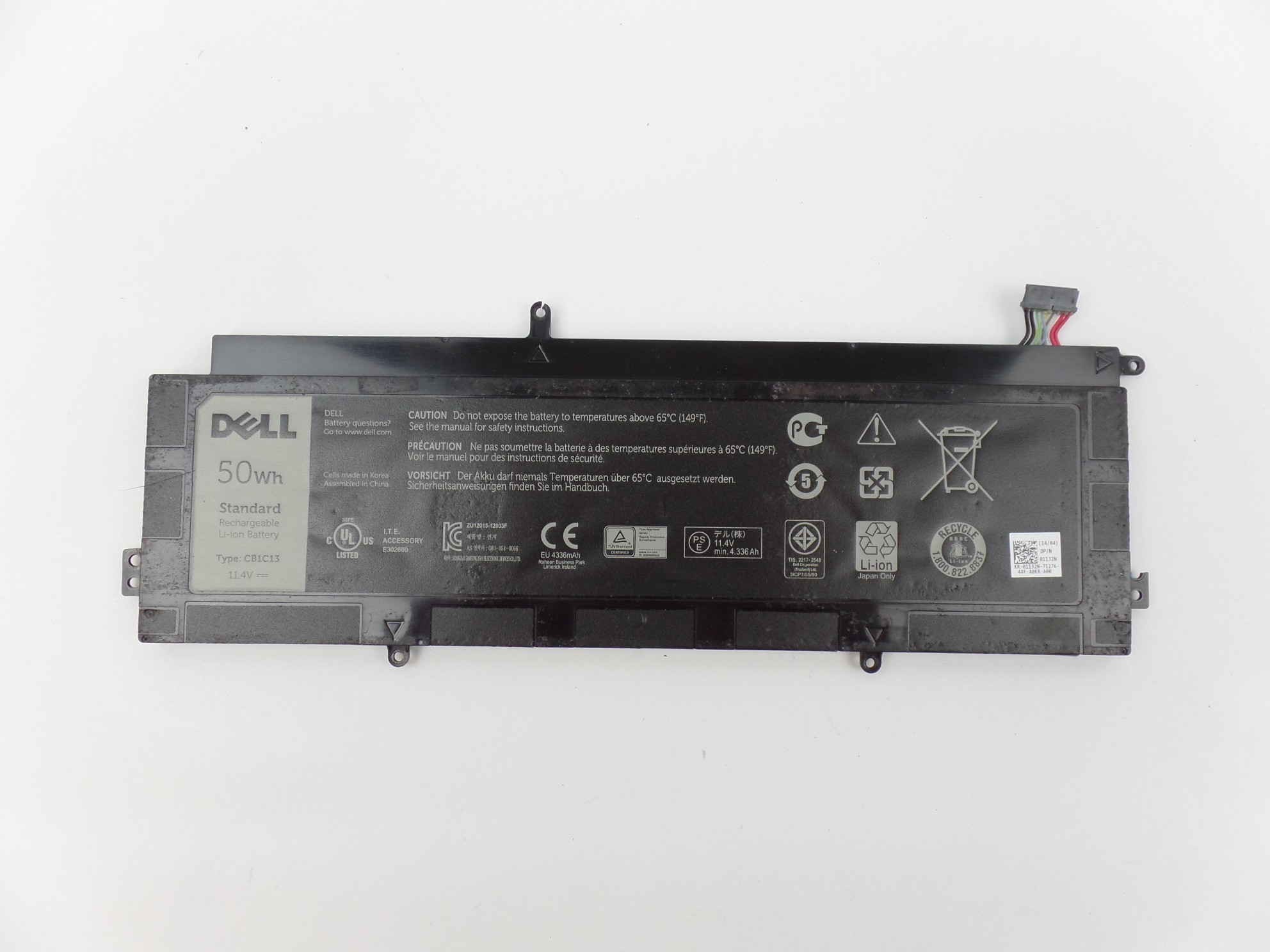 OEM Genuine Battery for Dell Chromebook 11 CB1C13 1132N