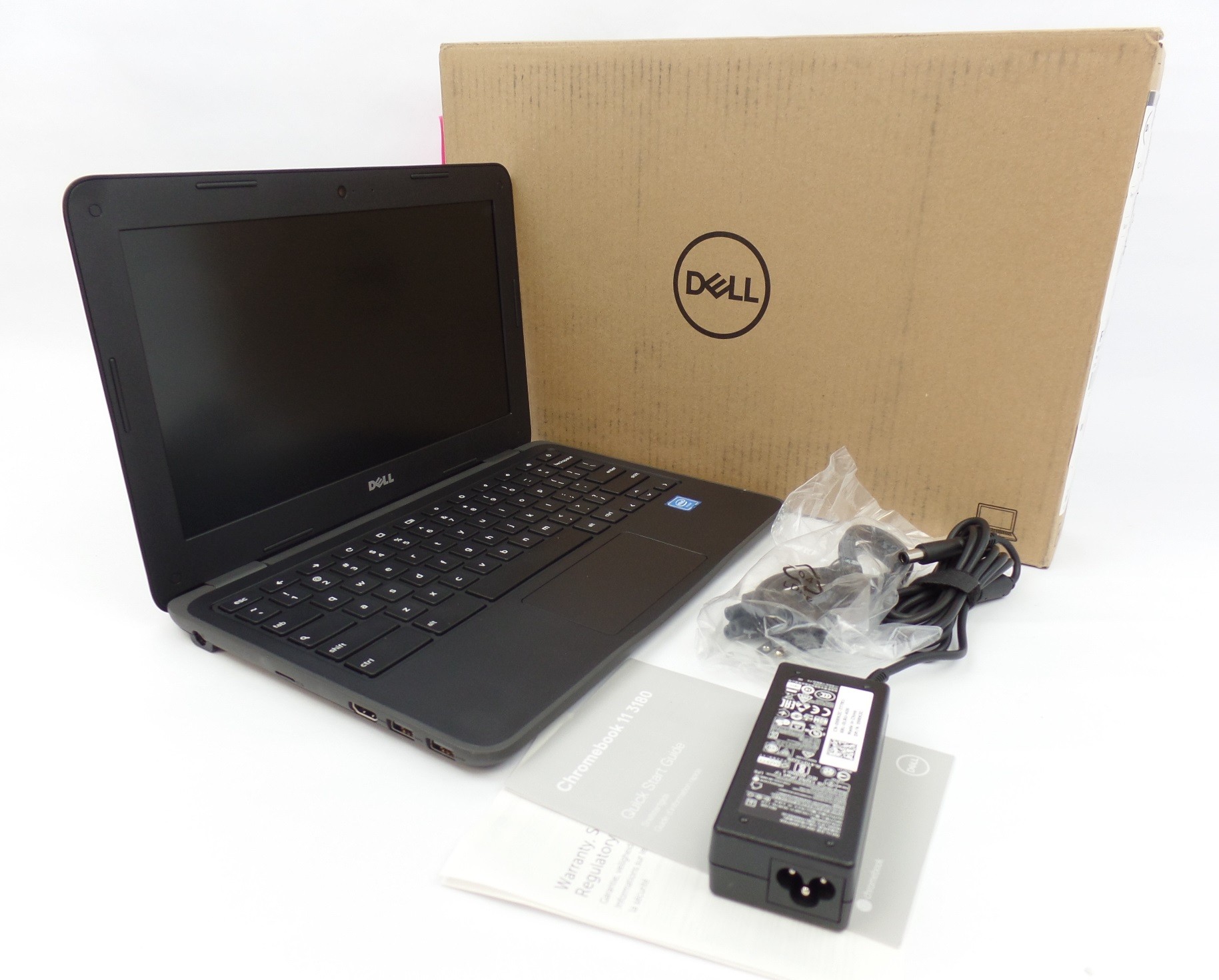 Dell Inspiron 11 3180 11.6" HD Celeron N3060 1.6GHz 4GB 32GB Chrome Laptop OB