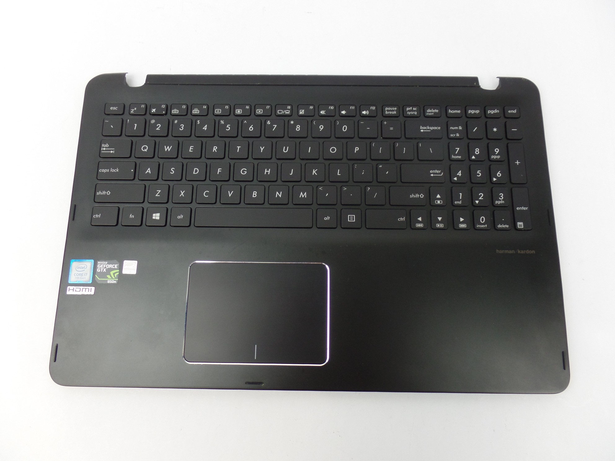 OEM Keyboard Palmrest Touchpad for Asus Q534UX-BHI7T19 13NB0CE1P03111