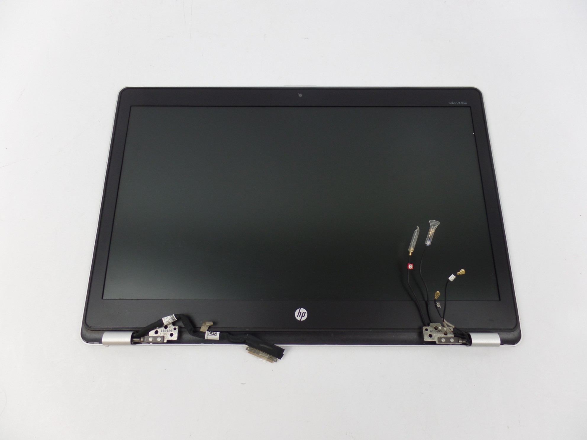 14" LCD Screen Assembly w/WebCam and Hinges for HP EliteBook Folio 9470m D5K89UC