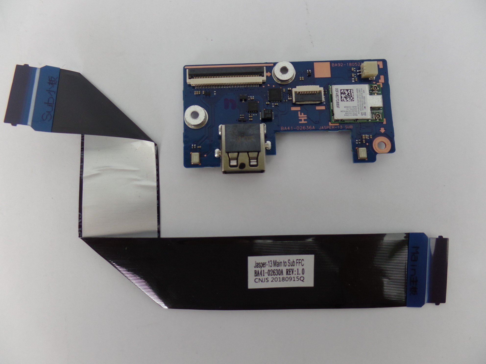 OEM USB Board w/ Cable BA41-02630A for Samsung NP730QAA-K02UA