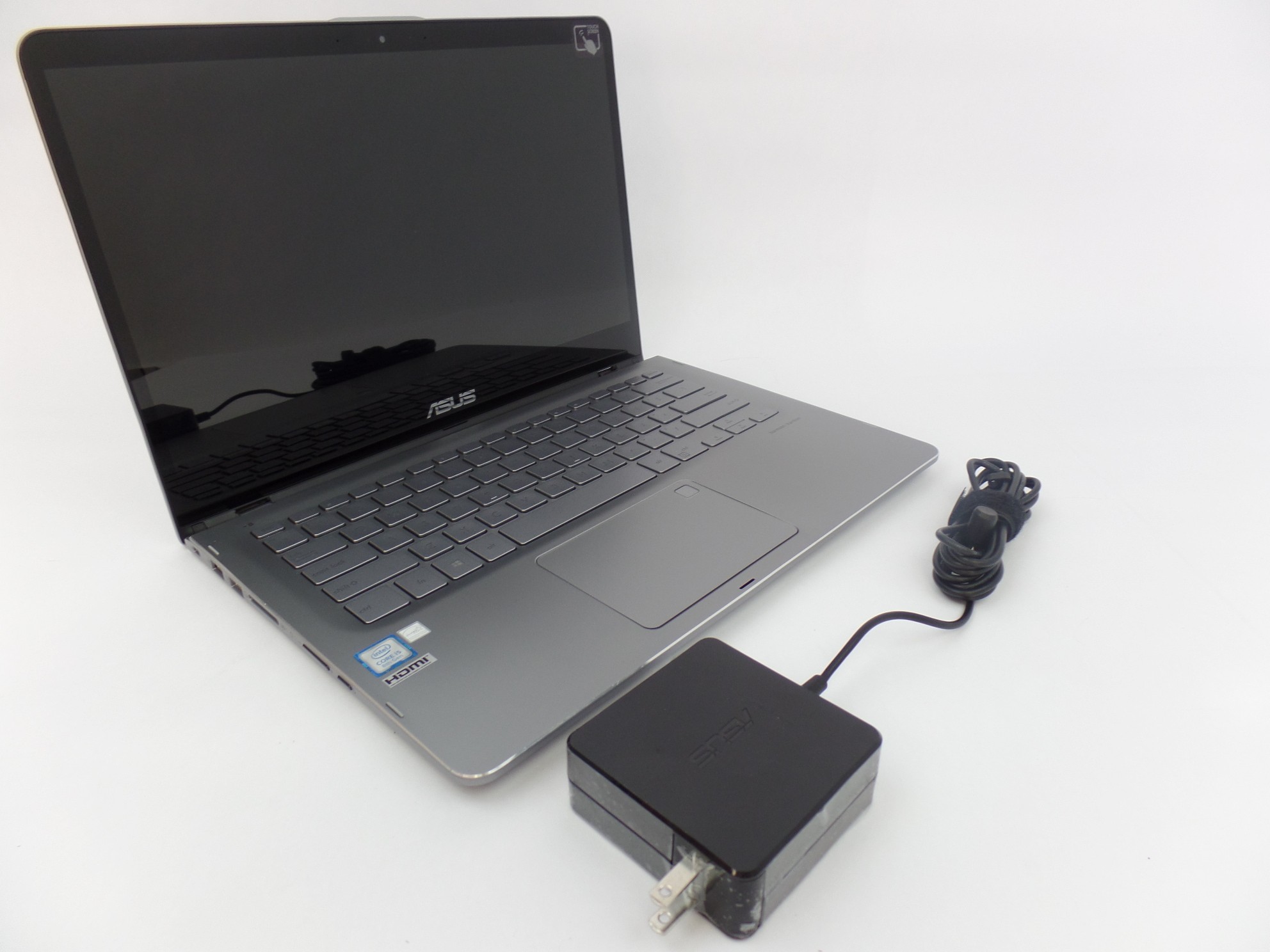 ASUS Q405UA-BI5T7 14" FHD Touch i5-8250U 1.6GHz 8GB 128GB SSD W10H Laptop U