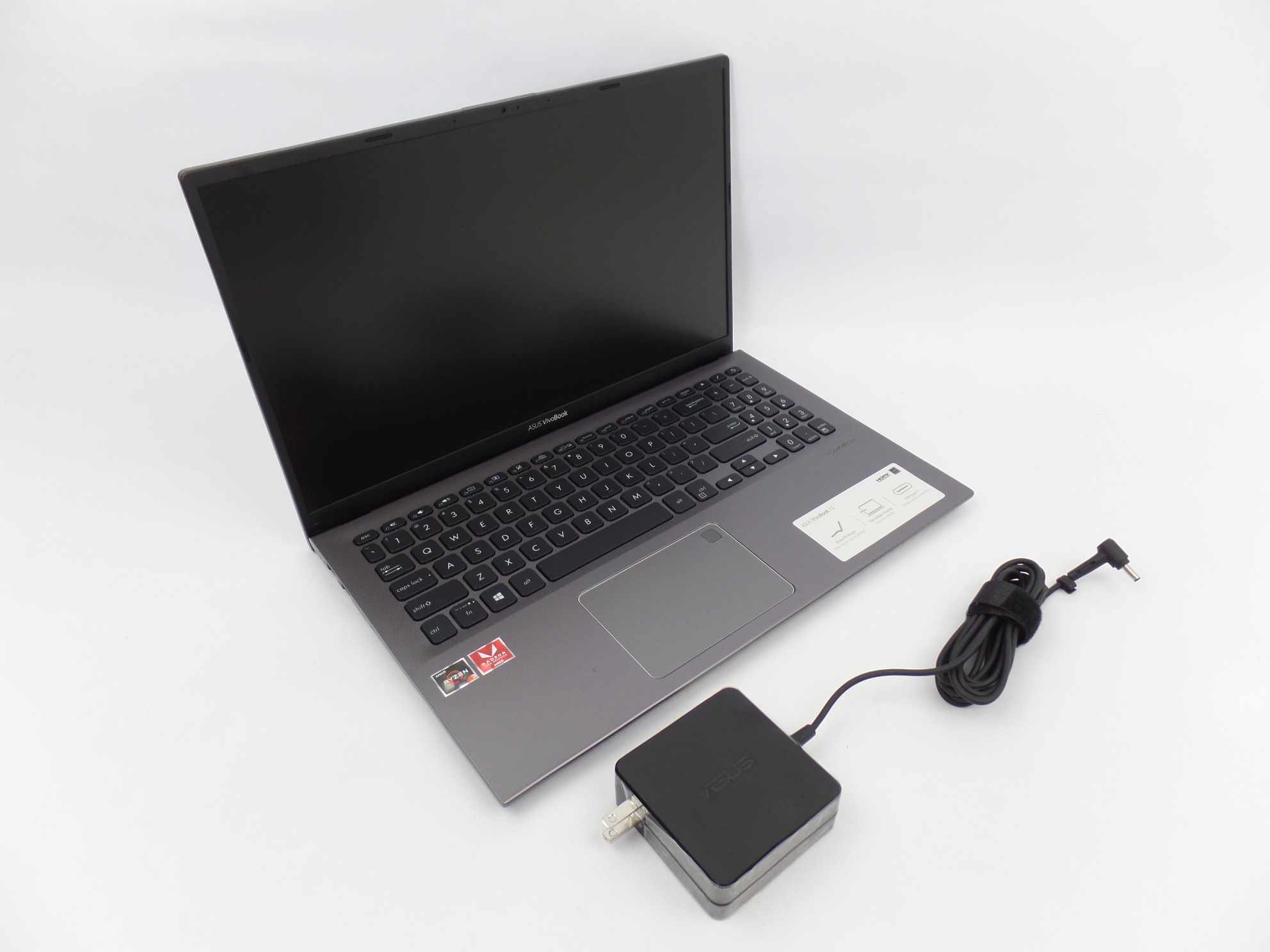 Asus VivoBook 15 F512DA 15.6" FHD Ryzen 3 3200U 2.6GHz 4GB 128GB W10H Laptop U