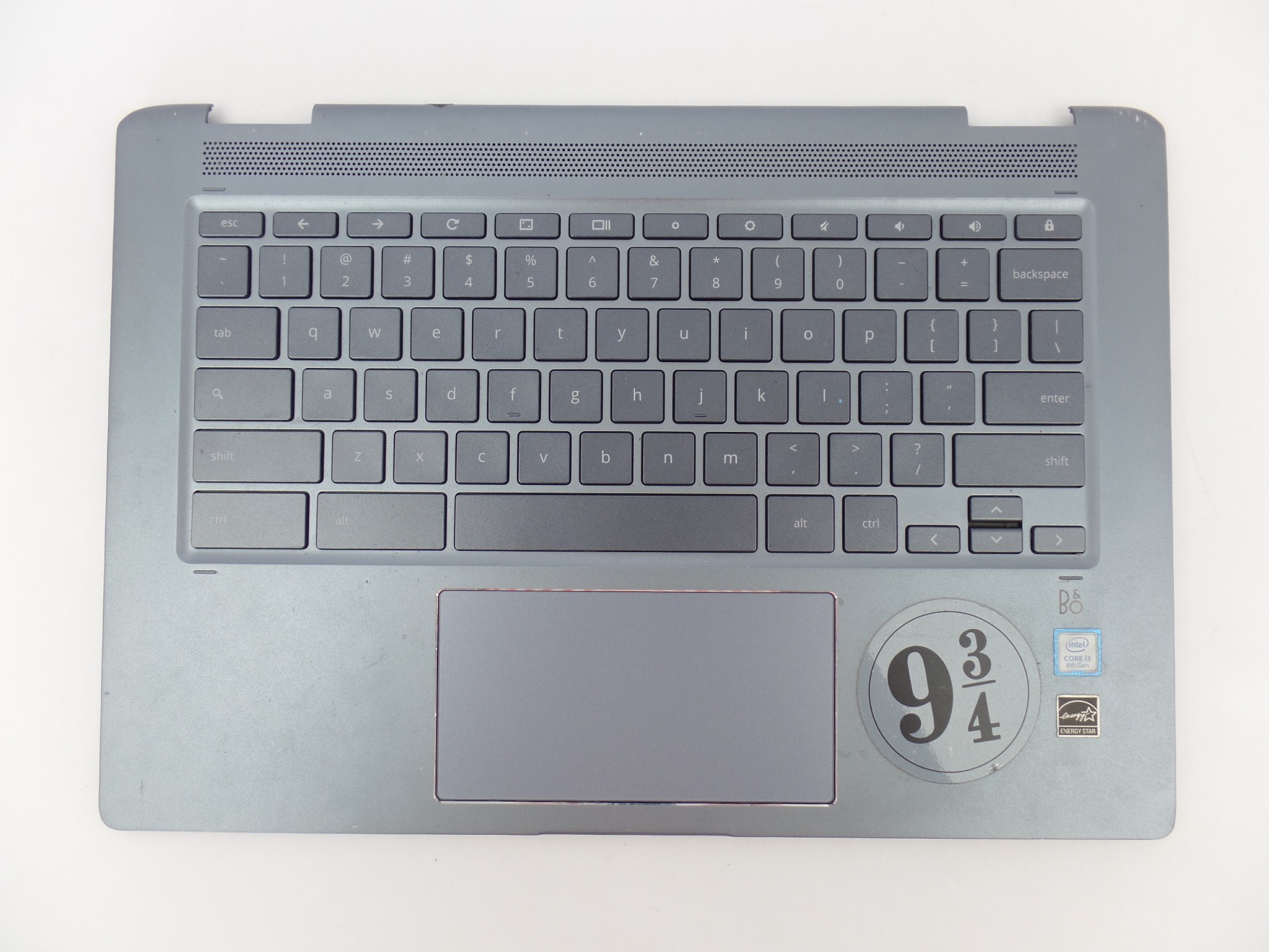 For parts: Keyboard Palmrest Touchpad AM2DR000820 for HP Chrome 14-DA0011DX 