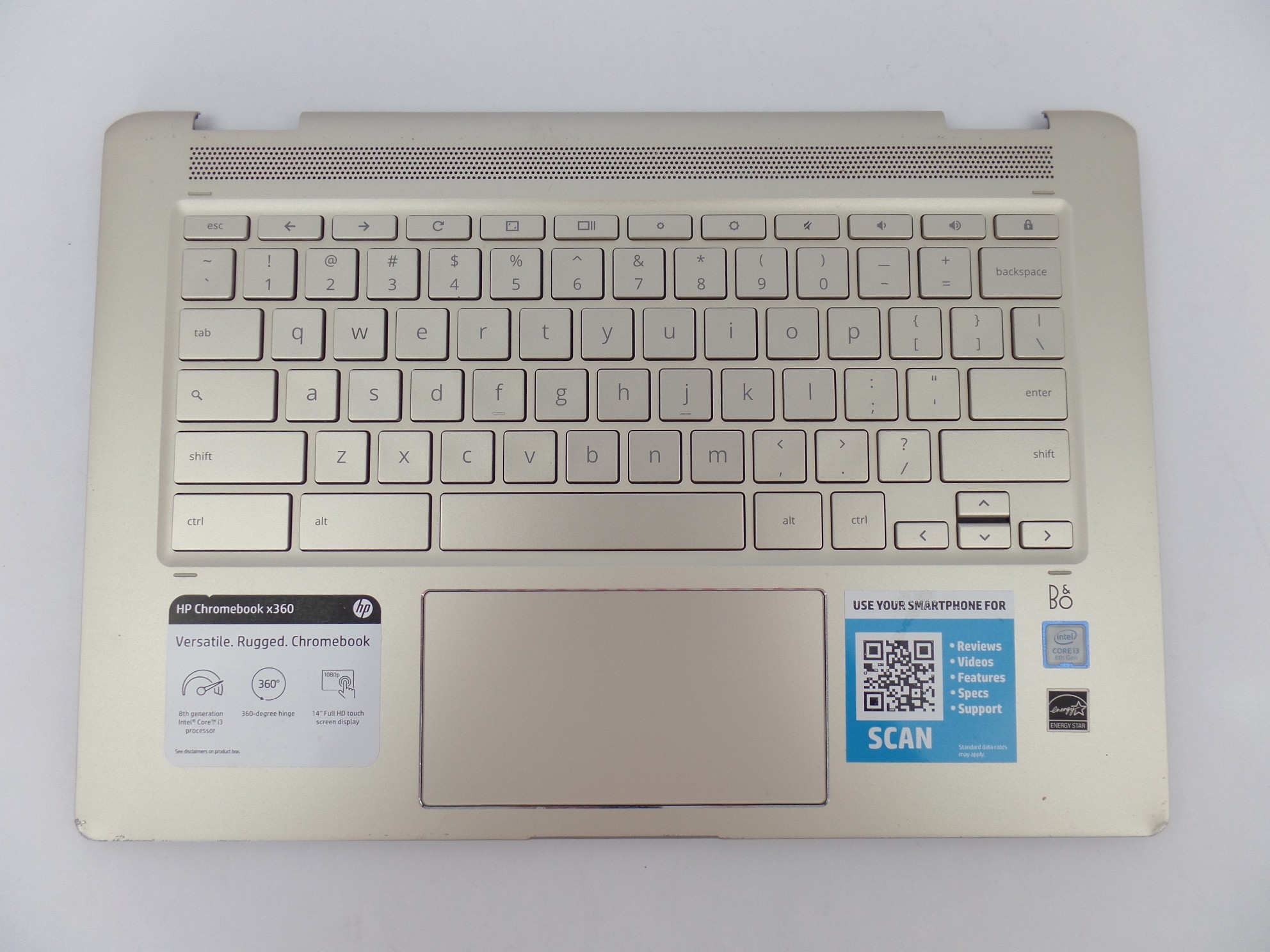 OEM Touchpad Keyboard Palmrest AM2DR000830 for HP Chrome 14-DA0012DX 7UL19UA