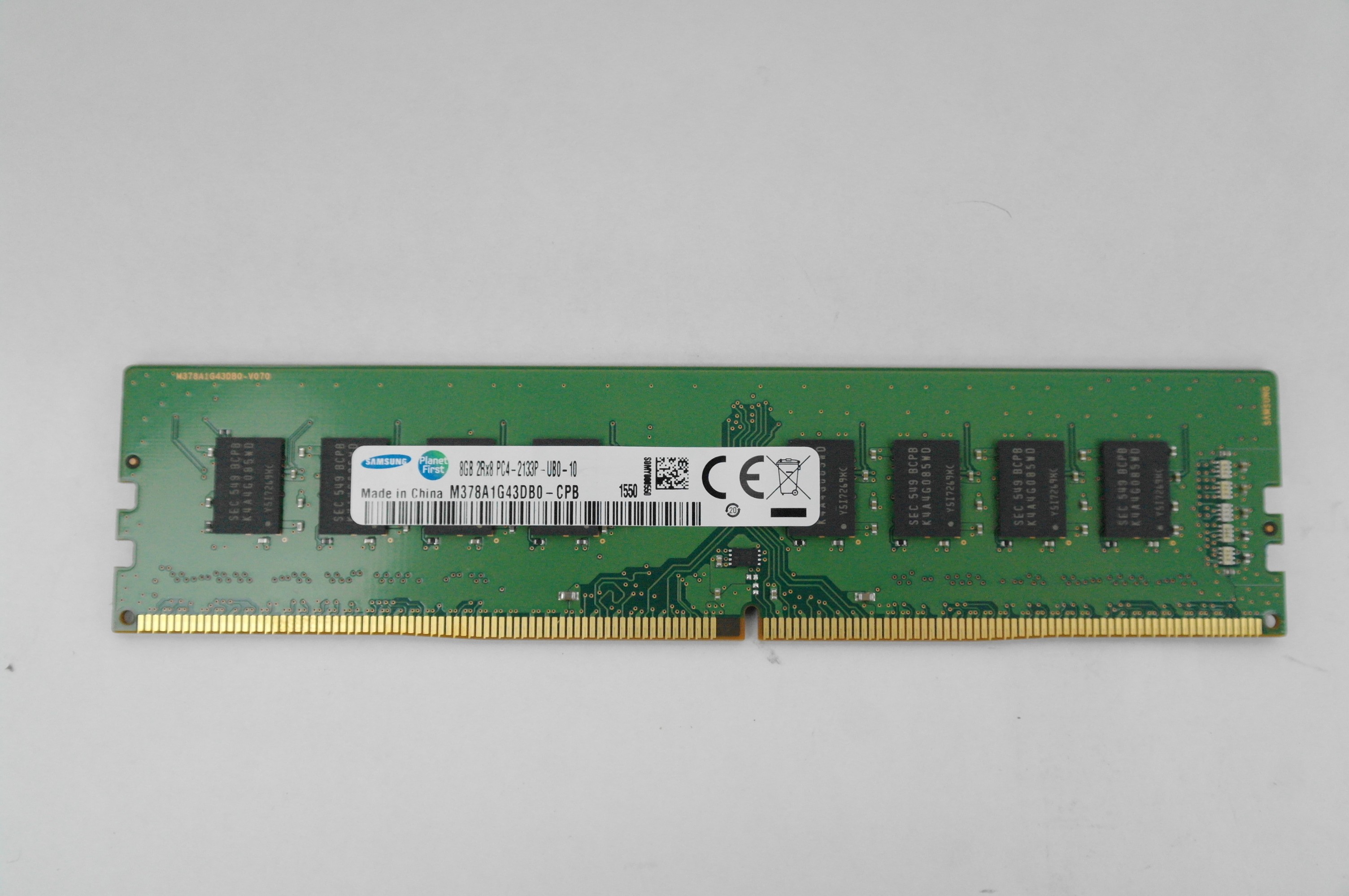 Samsung 8GB DDR4-3200 PC4-25600 DIMM Desktop Memory M378A1G43DB0-CPB