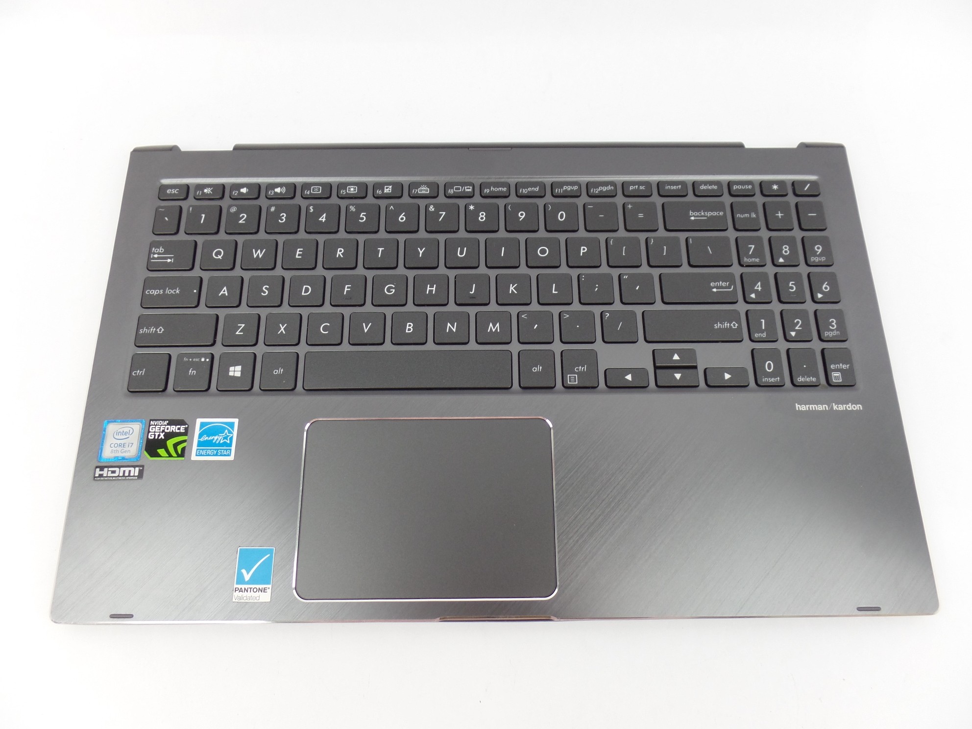 OEM Touchpad Keyboard Palmrest 13N1-5XA0411 for Asus Q536FD-BI7T15