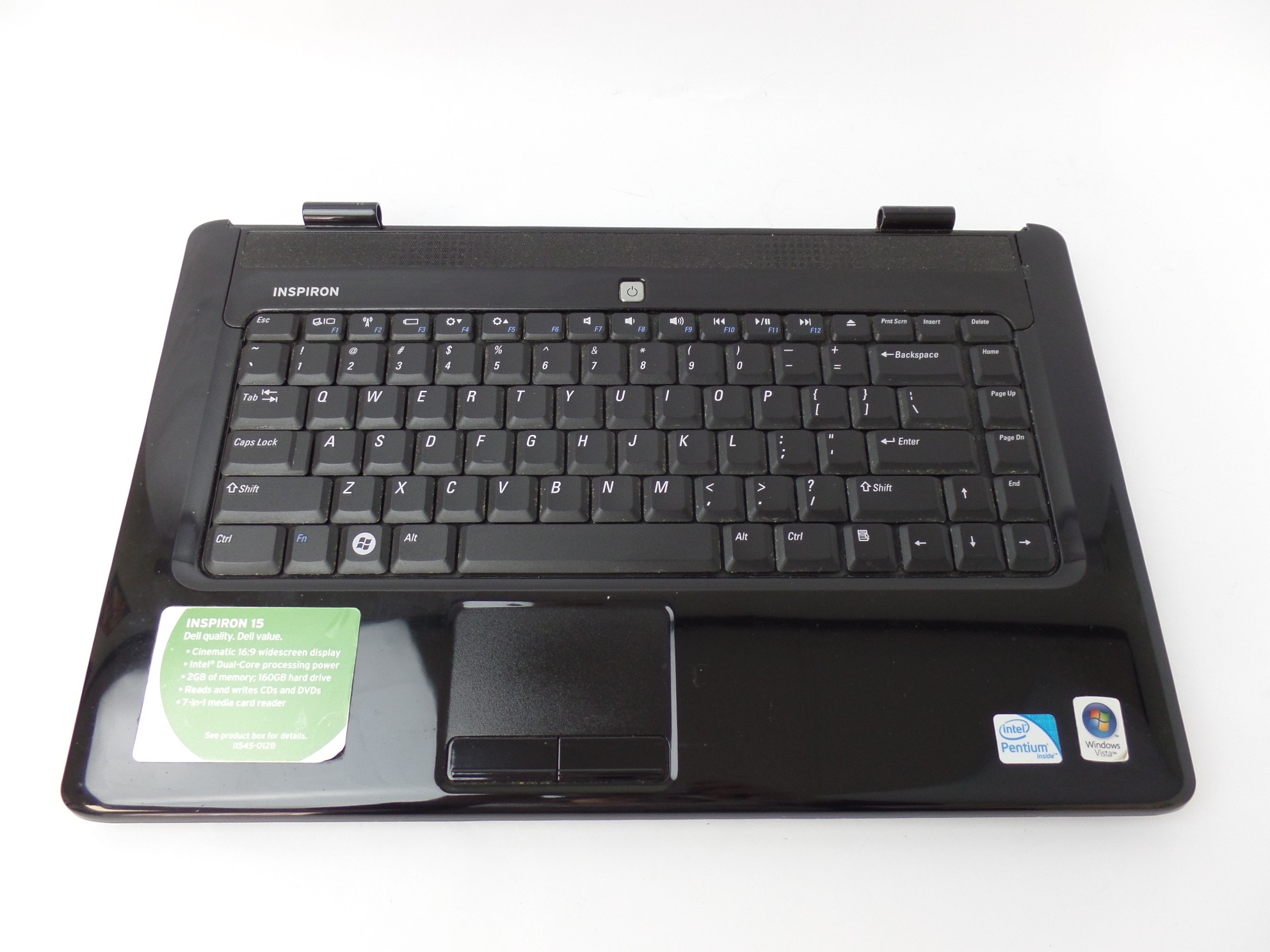 OEM Palmrest + Keyboard + Bottom Cover for Dell Inspiron 1545 G848F