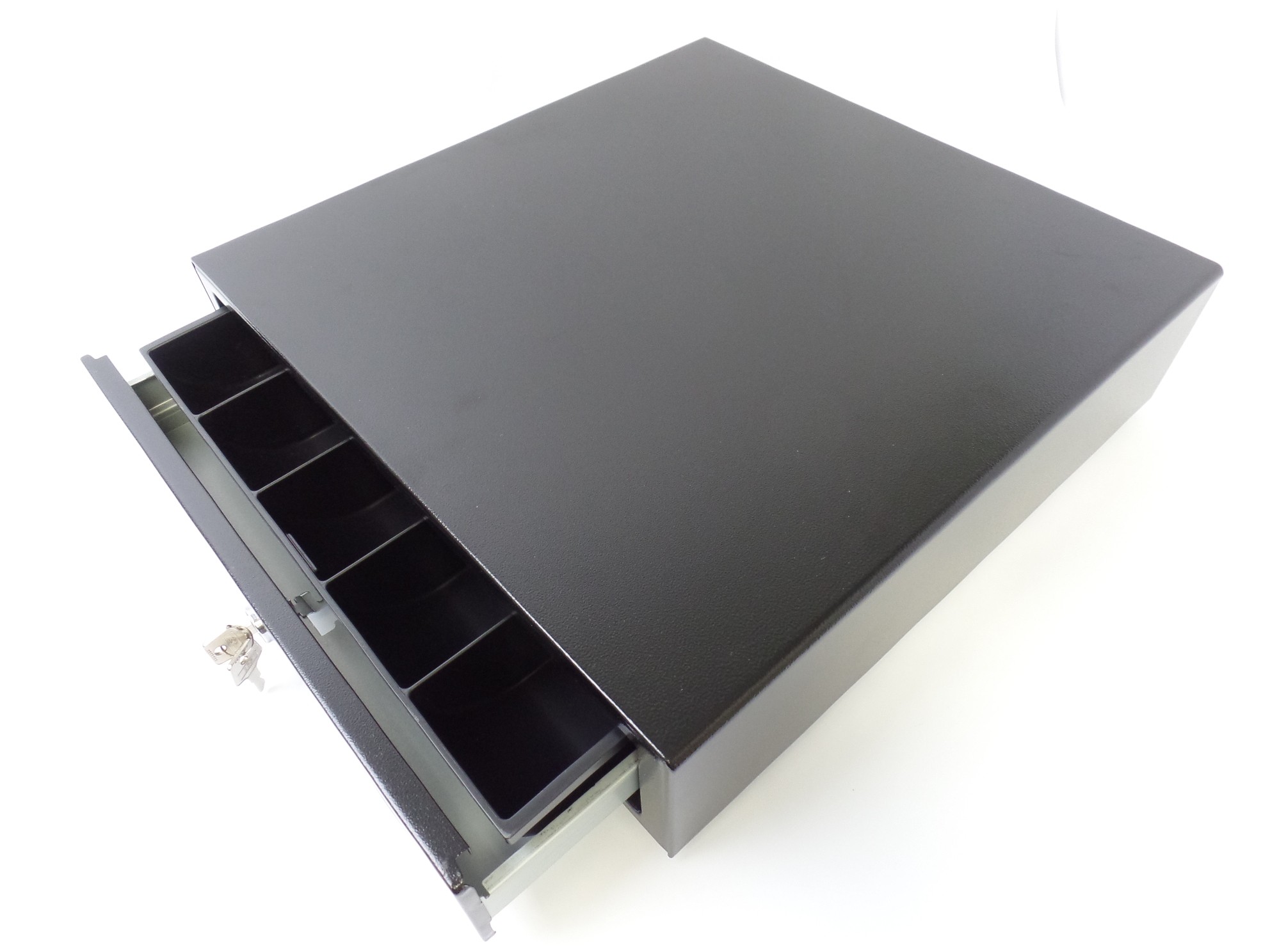 Apg Cash Drawer Vasario Series Usb Pro Black Vb554a Bl1616 16 X 16 Ob