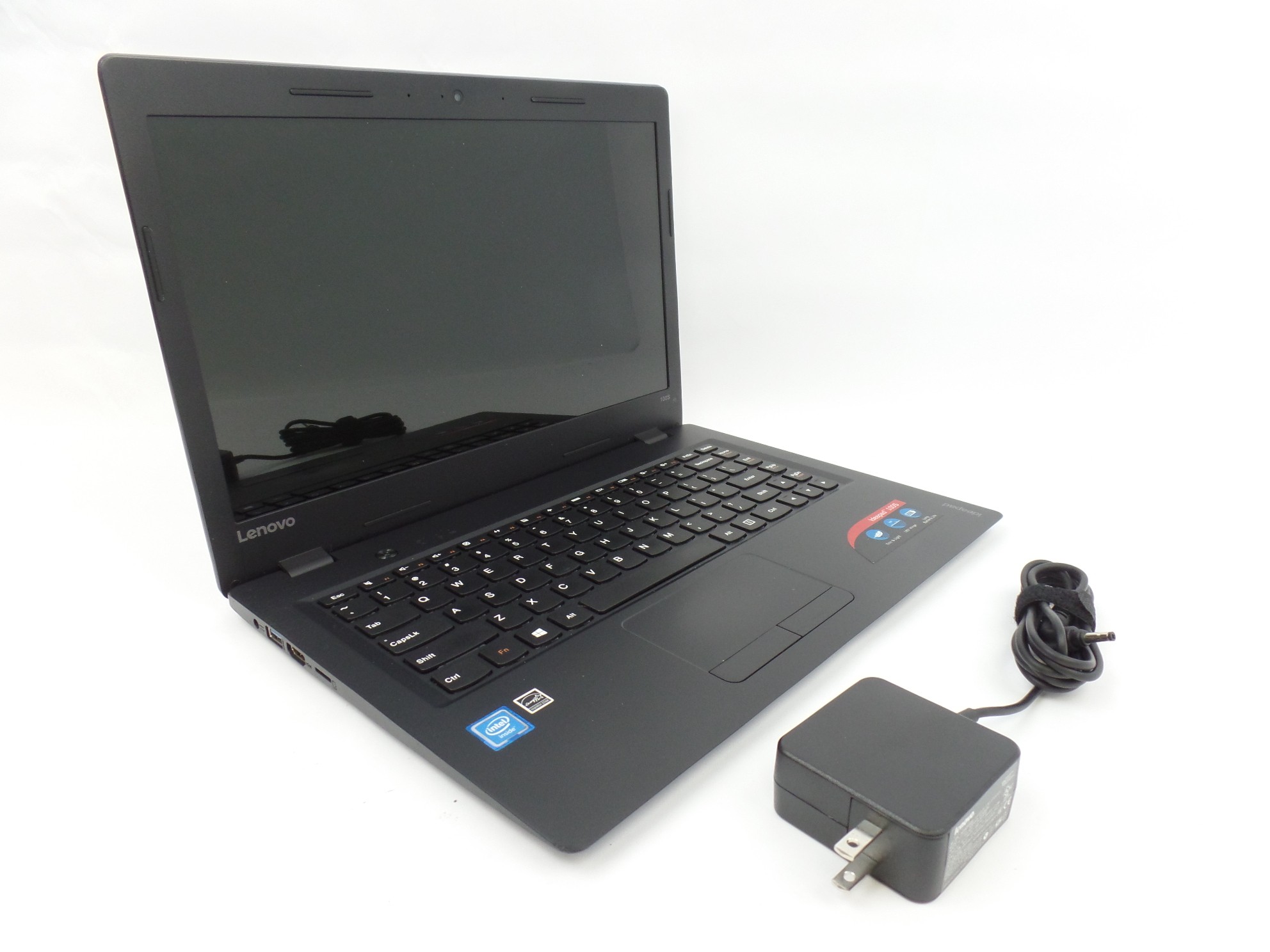 Lenovo IdeaPad 100S-14IBR 14" HD N3060 2GB 32GB eMMC W10H 80R900FXUS U1