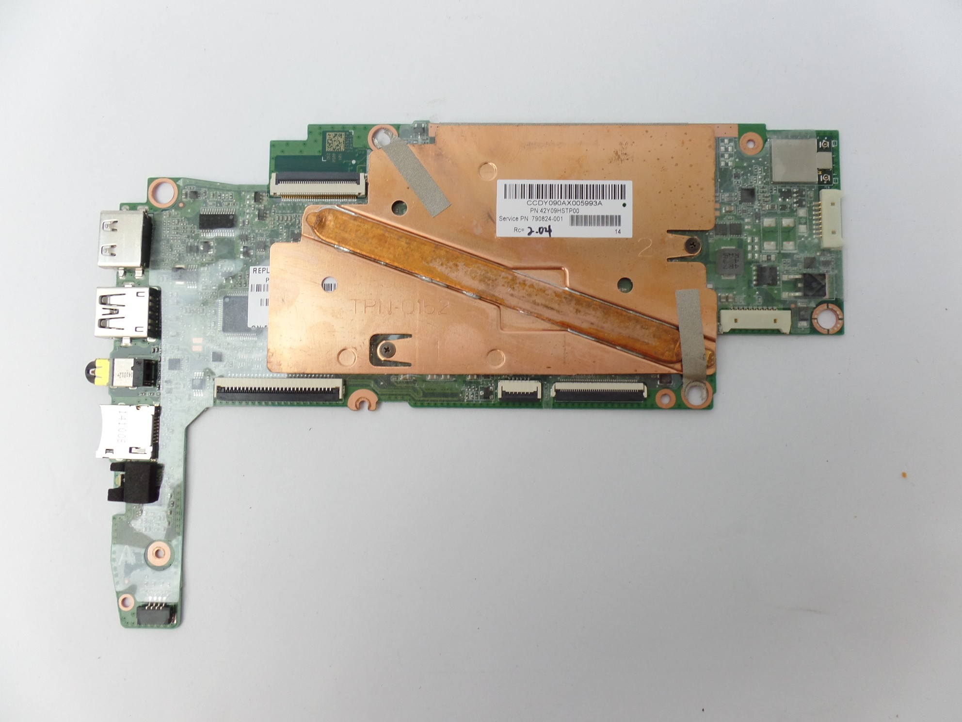 OEM Motherboard for HP Chromebook 14-x010nr 787724-001