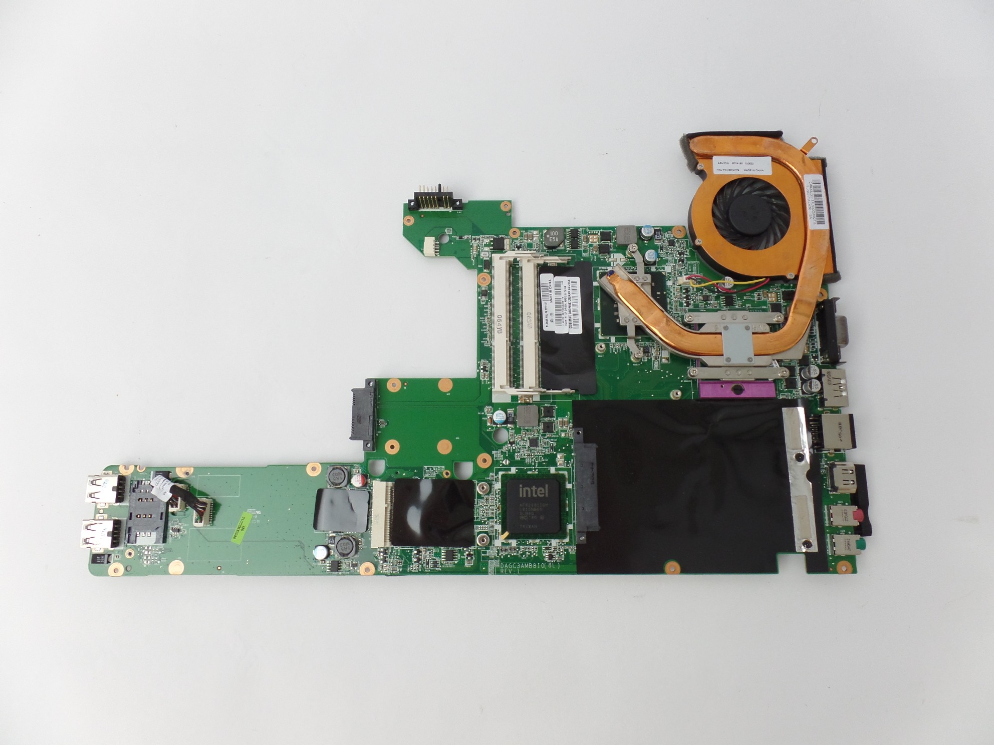 OEM Motherboard + CPU + Heatsink for Lenovo ThinkPad SL510 28473ZU 63Y2102 