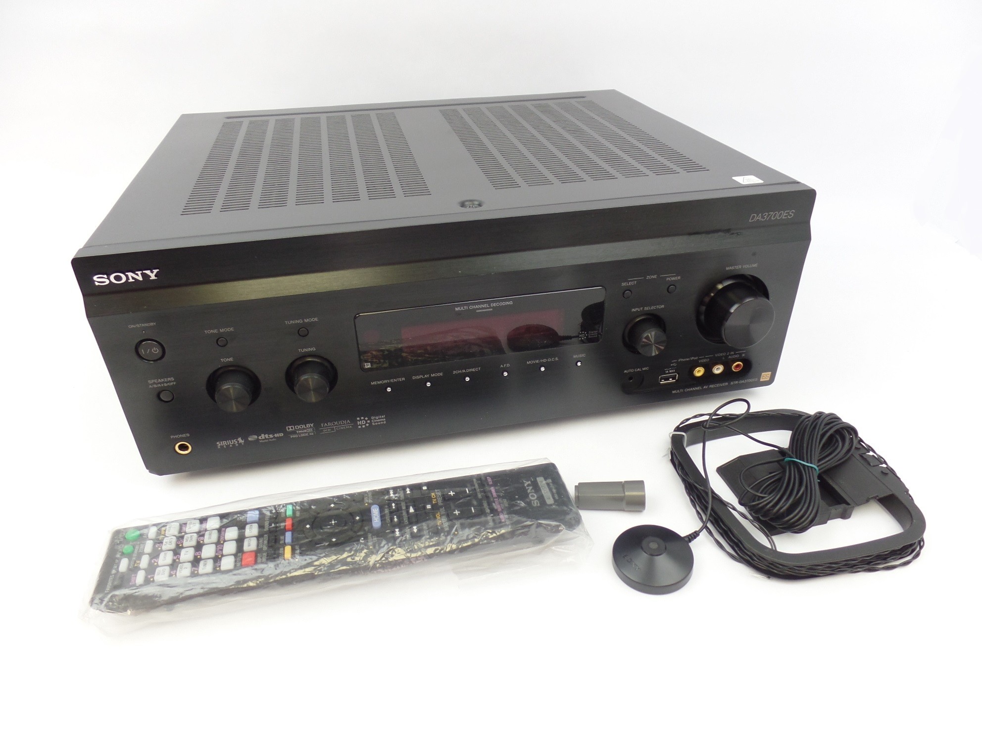 Read: Doesn't power on. Sony DA3700ES Receiver For Parts