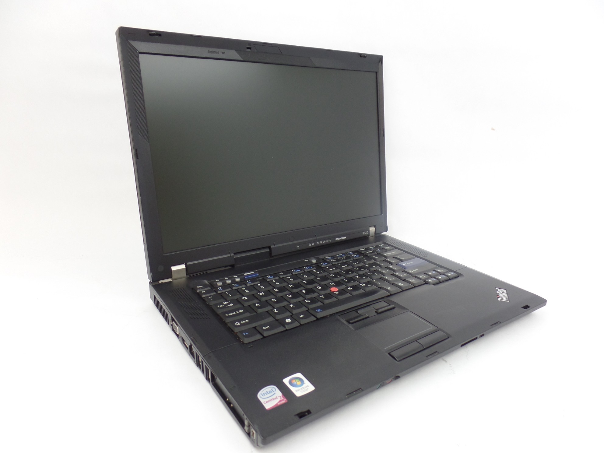 Lenovo ThinkPad R500 15.4" Intel Core2Duo P8600 2GB RAM 160GB HDD Boots to BIOS